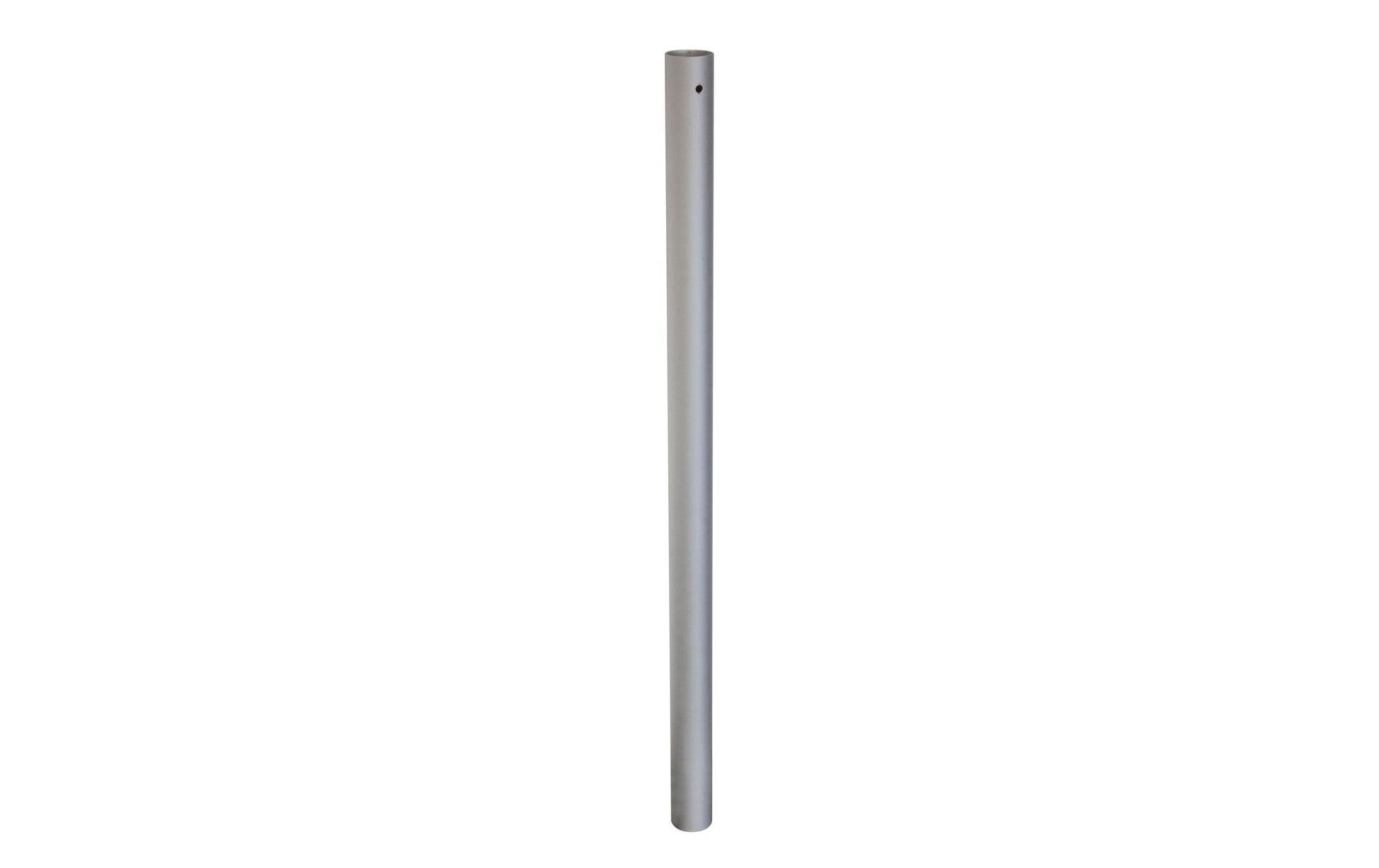 Windhager Bodenhülse Profi – Höhe 90 cm, Aluminium, Grau, für Markisenarm