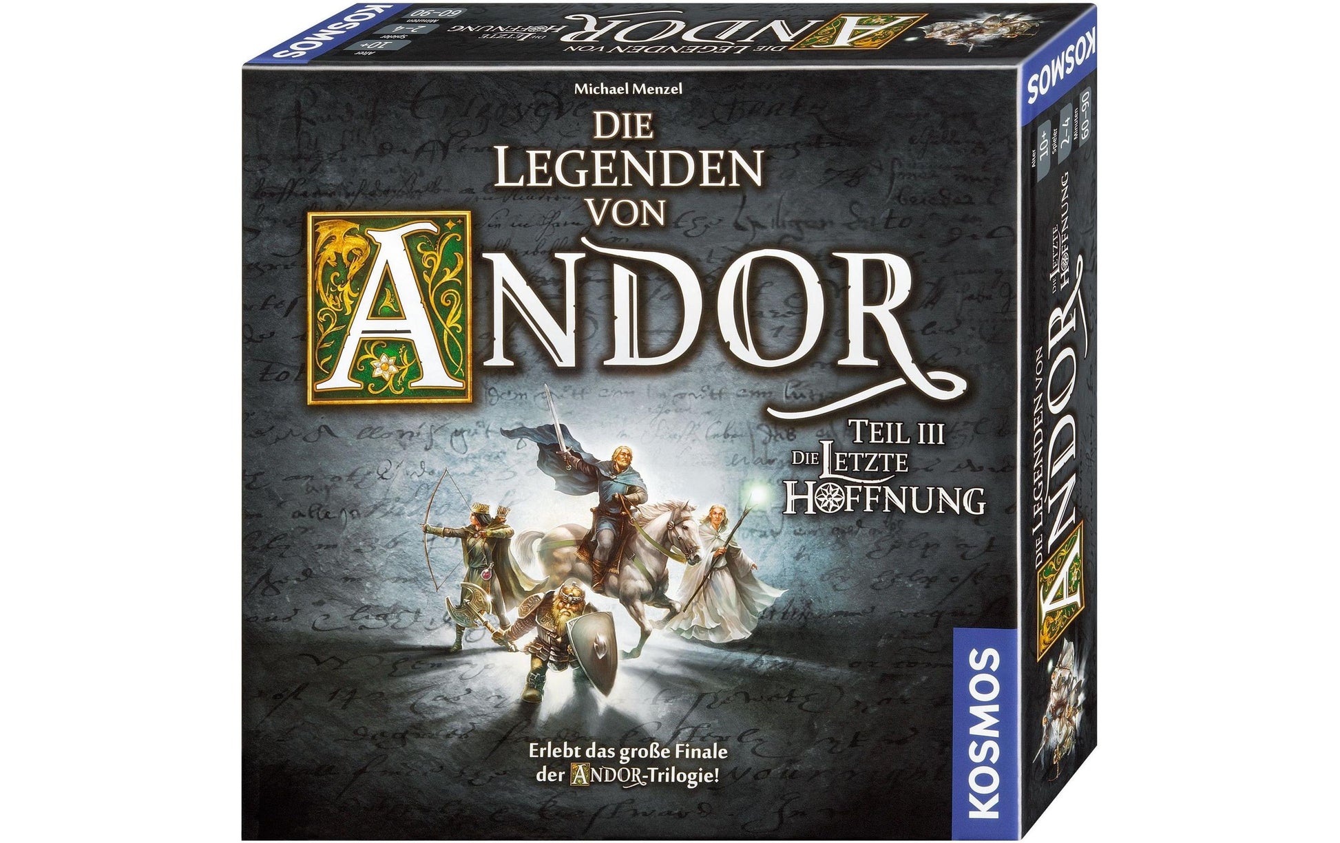 Kosmos Die Legenden von Andor Teil III – Brettspiel, 2–4 Spieler, ab 10 Jahren, 90 Min., DE