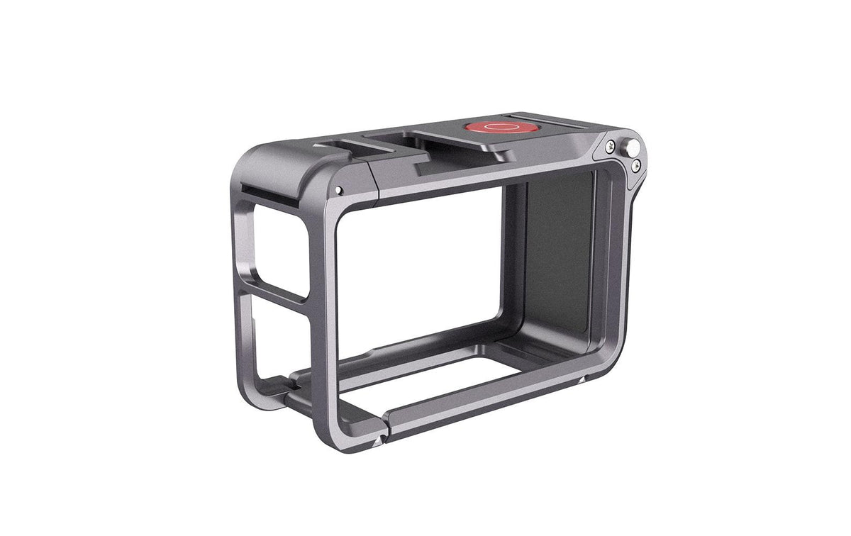 PGYTECH P-32C-020 Kamerakäfig – Magnetischer Clip, Aluminium, USB-C – für OSMO Action 3 – Grau