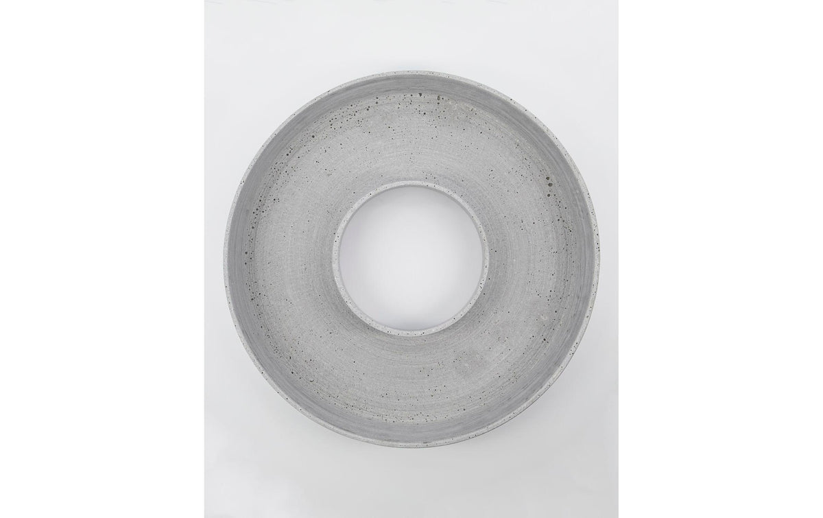 Society of Lifestyle House Doctor Kerzenständer – Stein, Grau – Ø 45 × 8 cm
