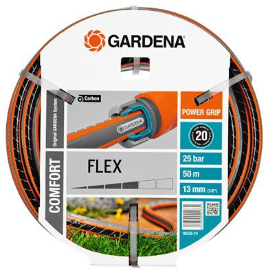 Gardena Comfort FLEX Gartenschlauch – Ø 13 mm × 50 m, Orange, 25 bar, UV-beständig