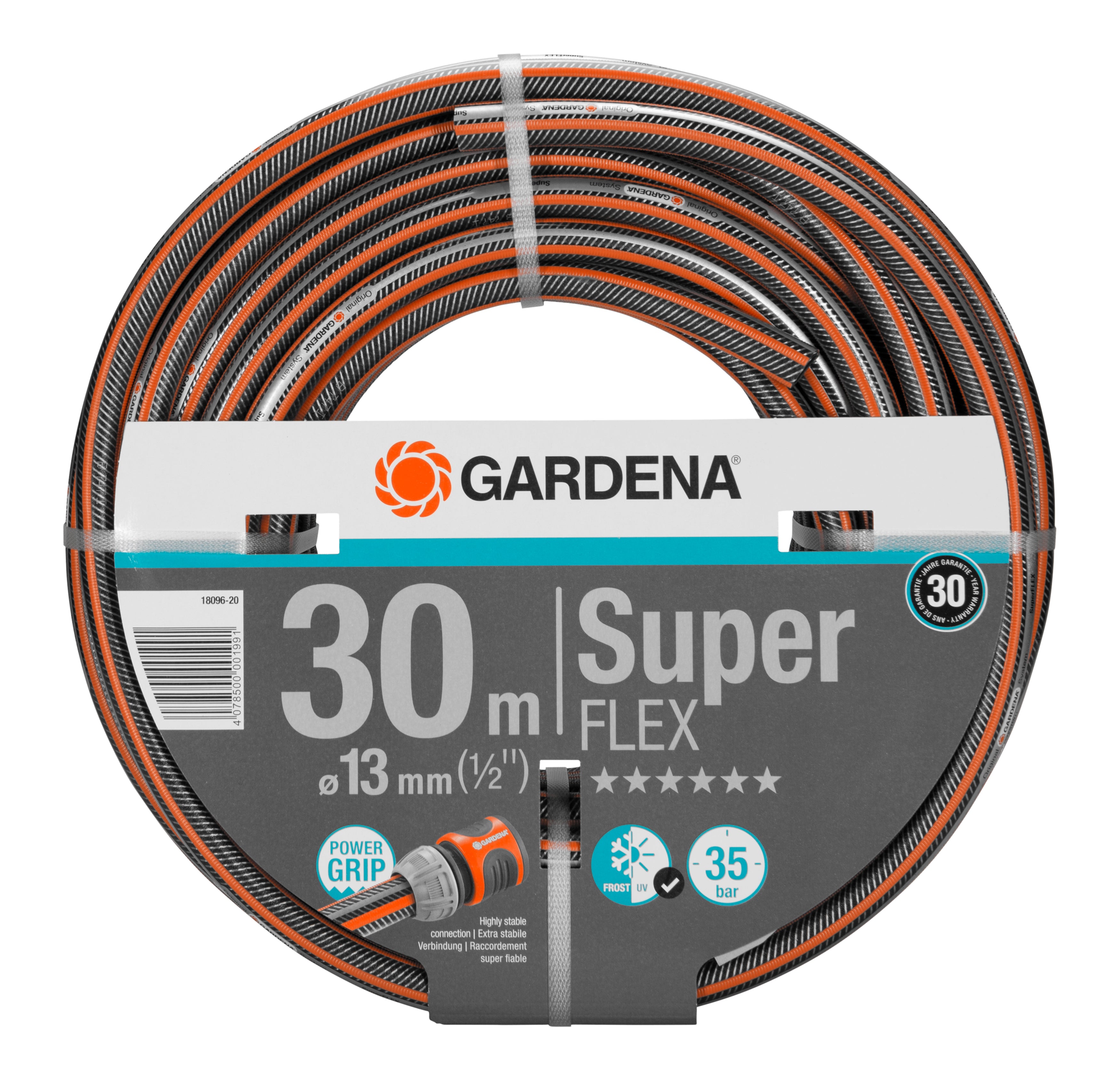 Gardena Gartenschlauch – 30 m – Orange