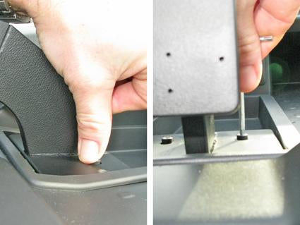 Brodit Auto-Halterung, ProClip – für kleine Geräte – Schwarz