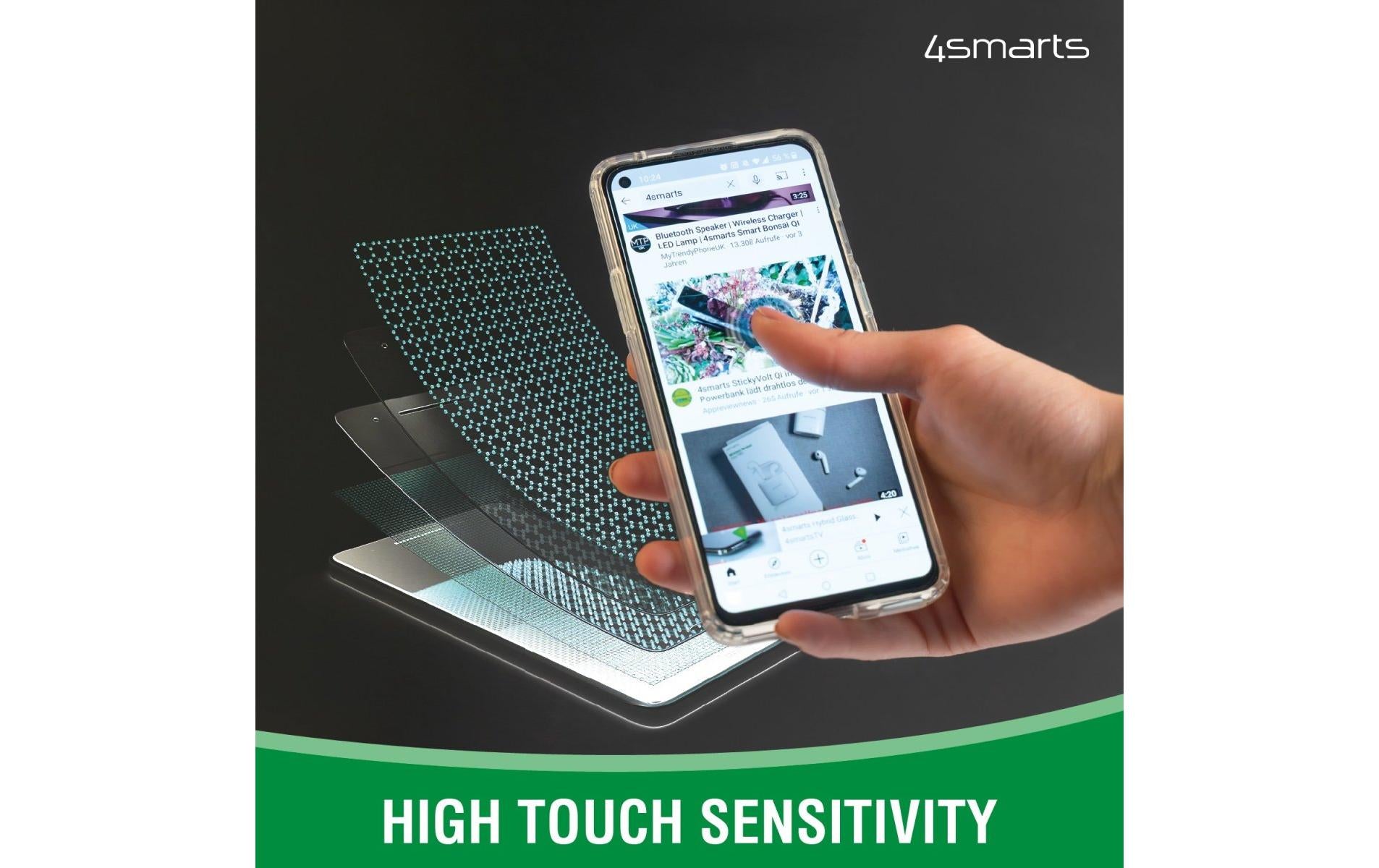 4smarts Displayschutz (Panzerglas), 10H – für Galaxy XCover 6 Pro