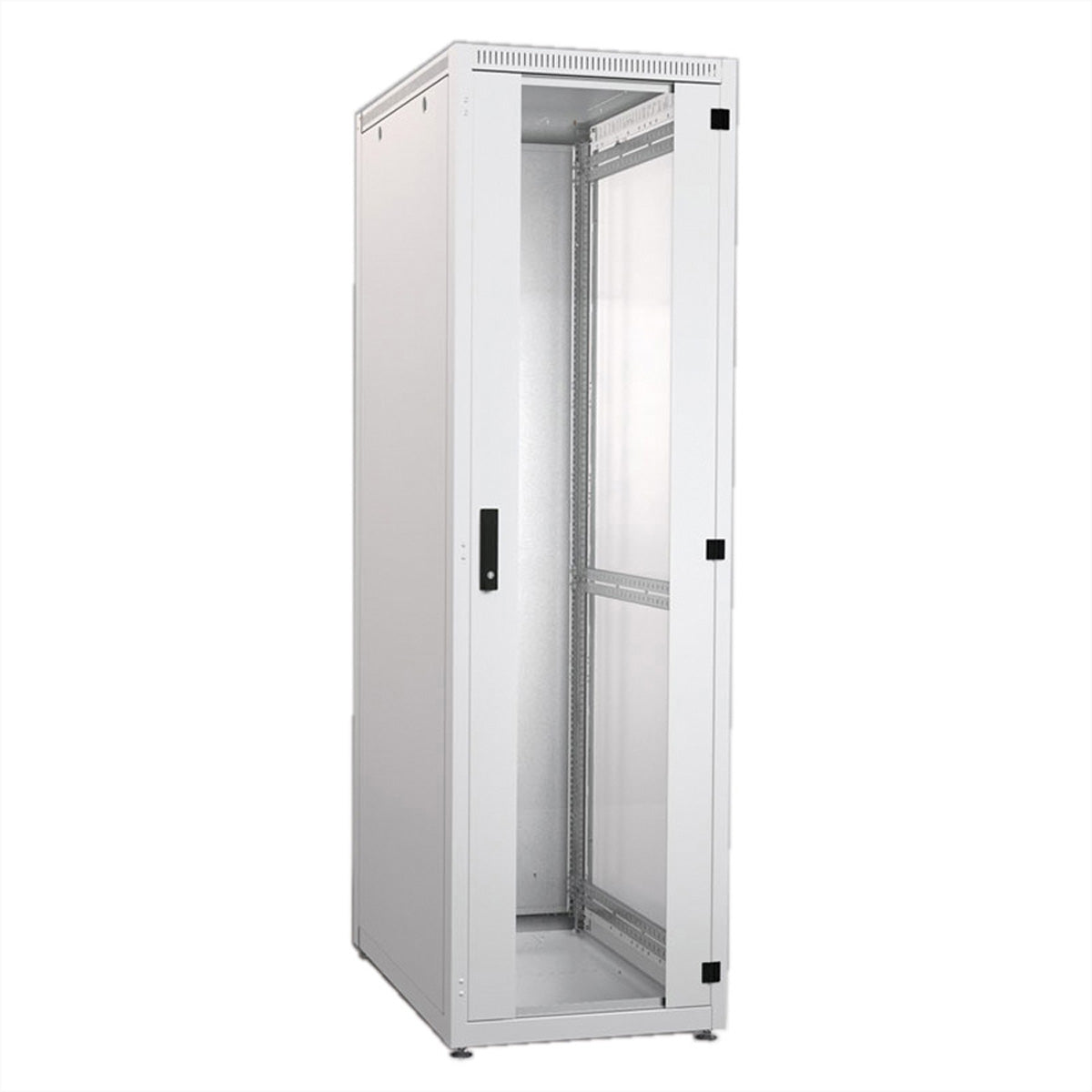 Conteg RM7 mSEVEN – 19" Netzwerkschrank 42U, IP30, 800 × 800 × 1978 mm, Lichtgrau, Stahl