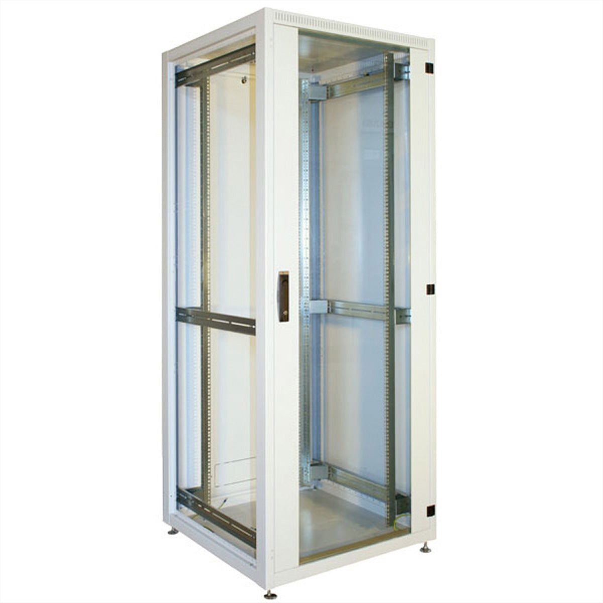 Conteg RI7 iSEVEN – Standschrank – 19" Rack, 42 HE, 800×800 mm, RAL 7035