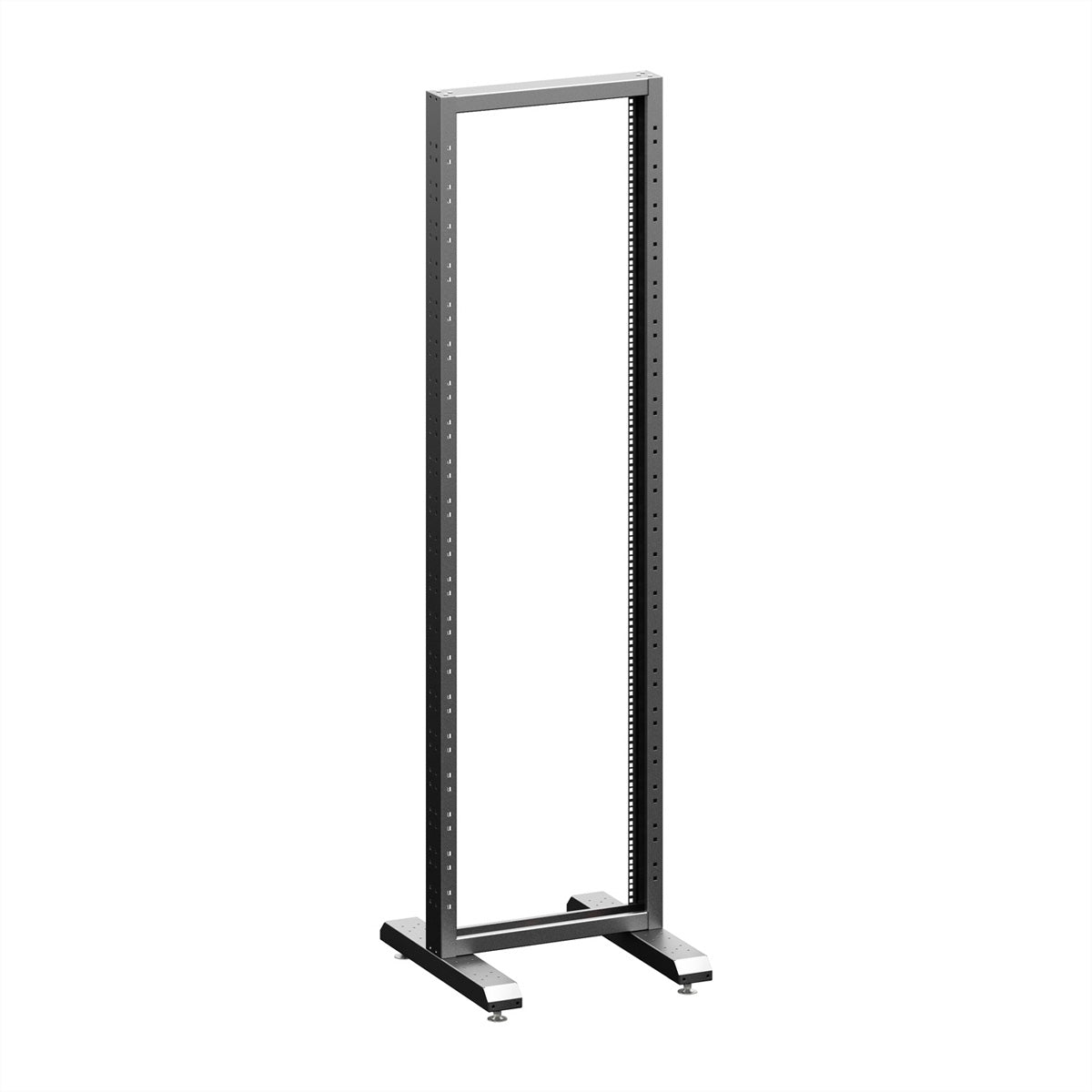 Conteg Standfuss für 19" Profilrahmen, schwarz
