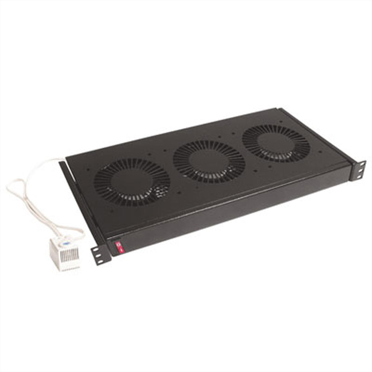 Conteg DP-VEN-03 – Lüftereinheit – 19" Rack, 1U, 3×Lüfter, 315 m³/h, Schwarz