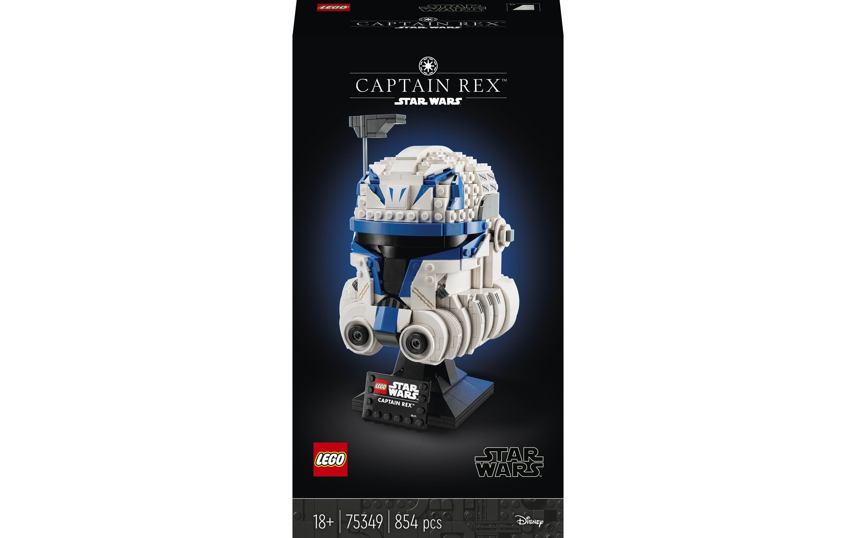 LEGO Bauset Captain Rex Helm – Star Wars – 854-teilig – 12 × 21 × 13 cm – ab 18 J.