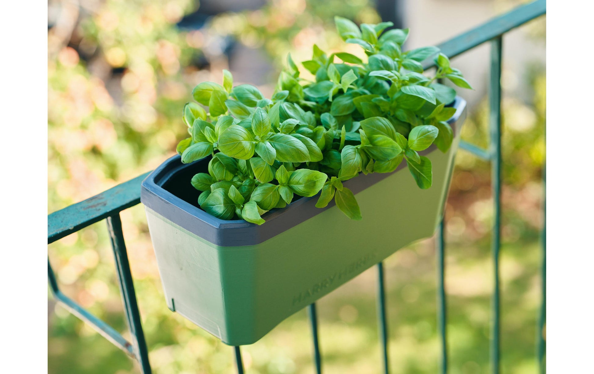 Gusta Garden Kräutertopf – 35,8 × 25 × 15 cm – Kunststoff, Dunkelgrün