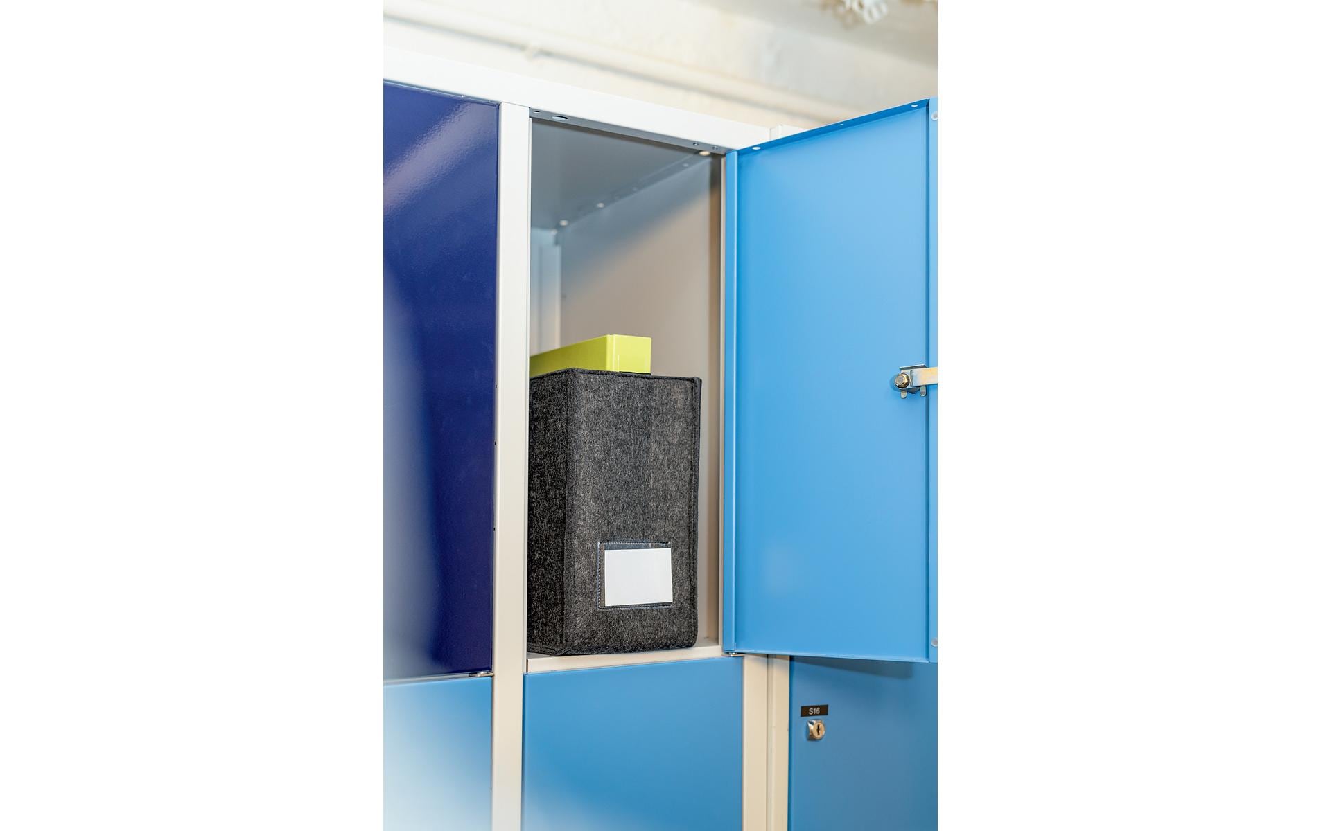 Sigel Desk-Sharing-Tasche – für Notebooks bis 17,3", Filz, Grau