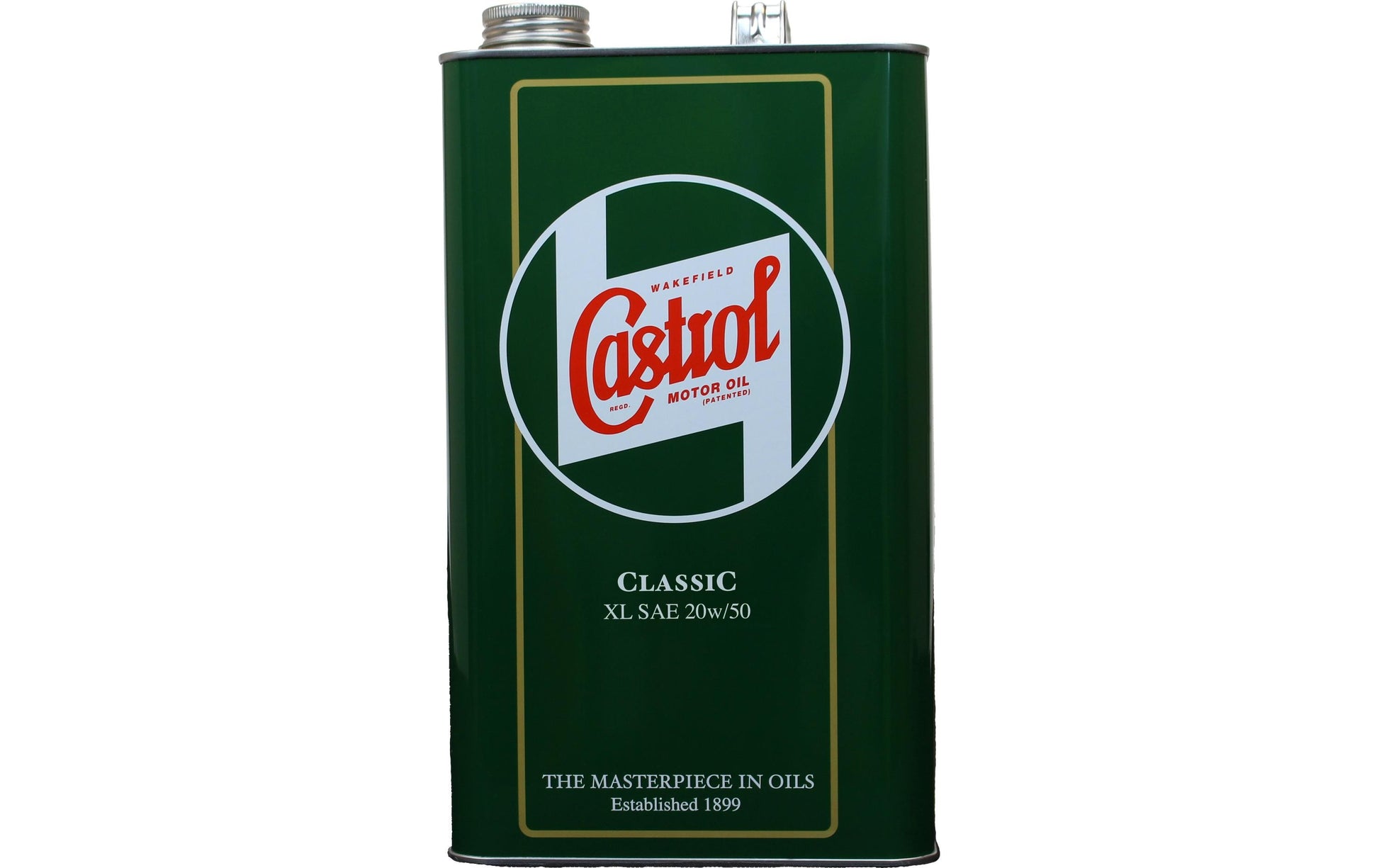 Castrol Classic XL Motoröl SAE 20W-50 – für Oldtimer & Benzinmotoren – 5 l