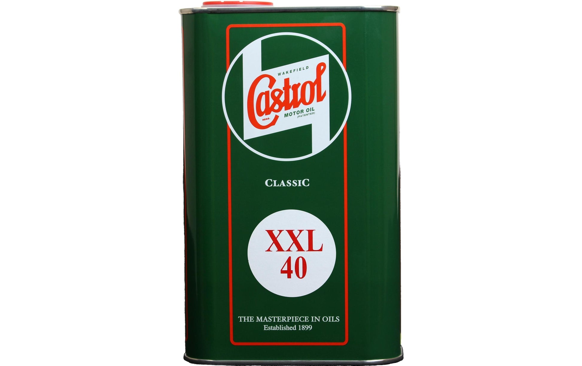 Castrol Classic XXL Motoröl SAE 40 – für Oldtimer & Benzin 4-Takt – 5 l