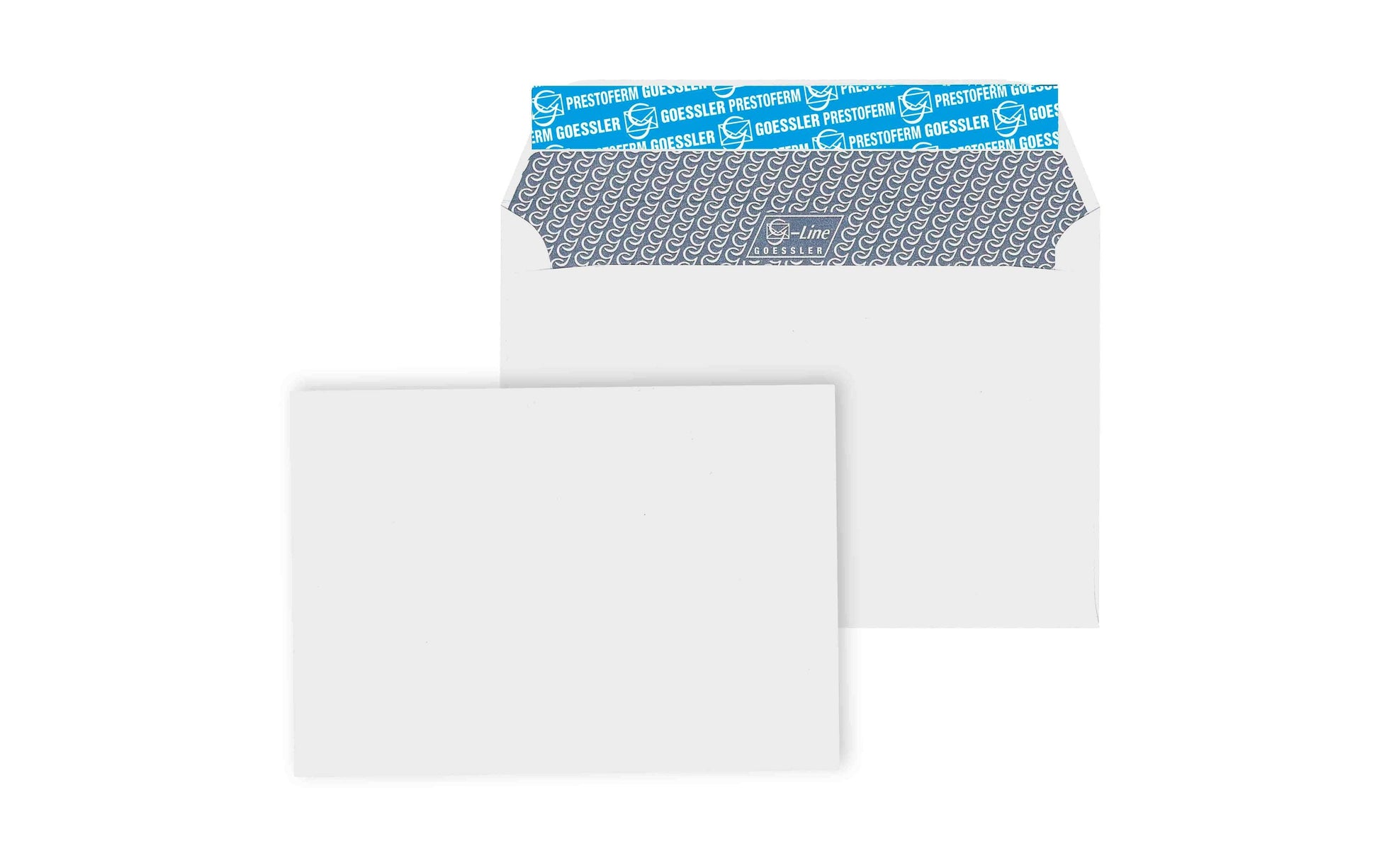 Goessler Couvert C6, ohne Fenster, selbstklebend, weiss, 100 g/m² – 500 Stk.