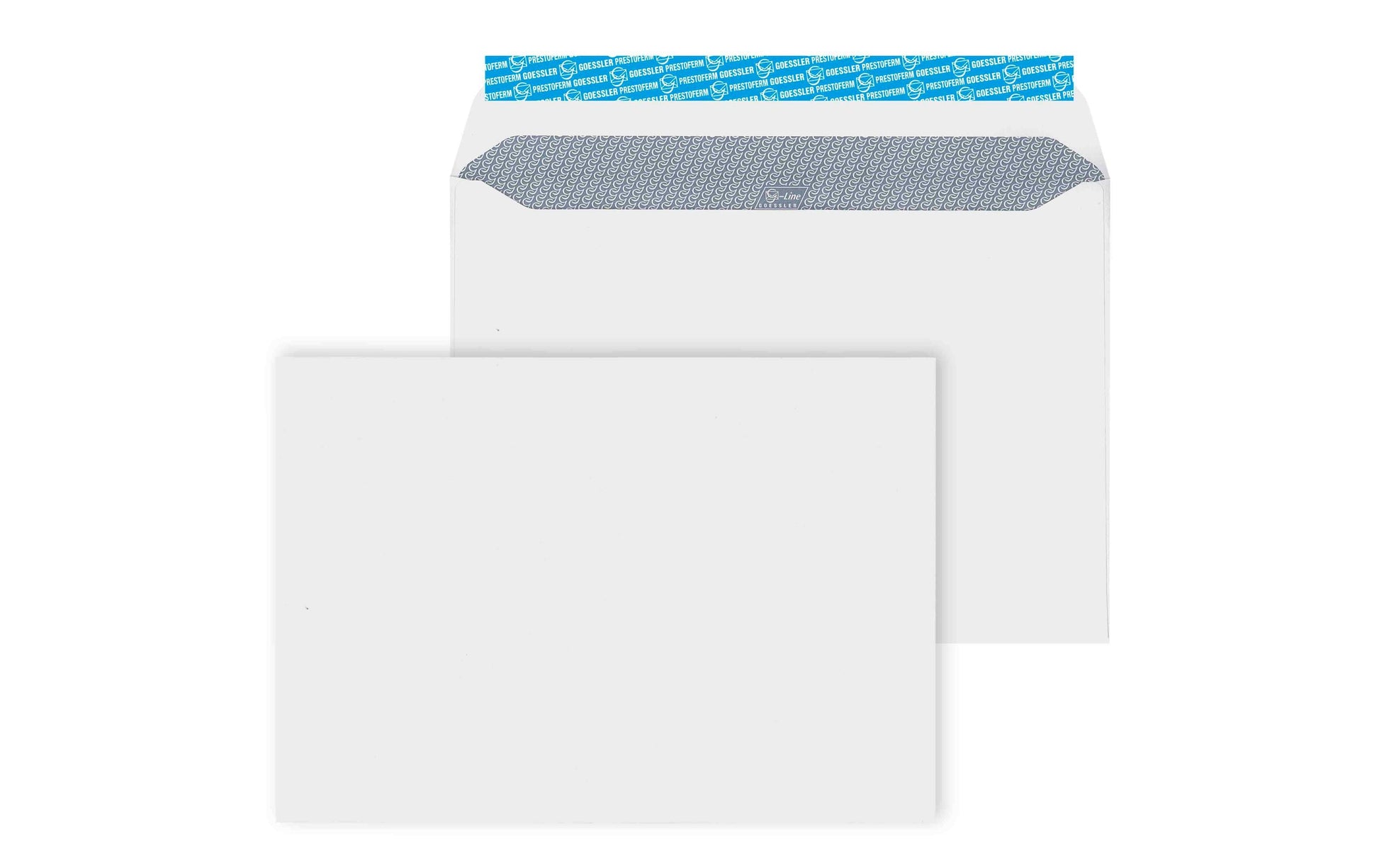 Goessler Couvert B4, ohne Fenster, selbstklebend, weiss, 120 g/m² – 250 Stk.