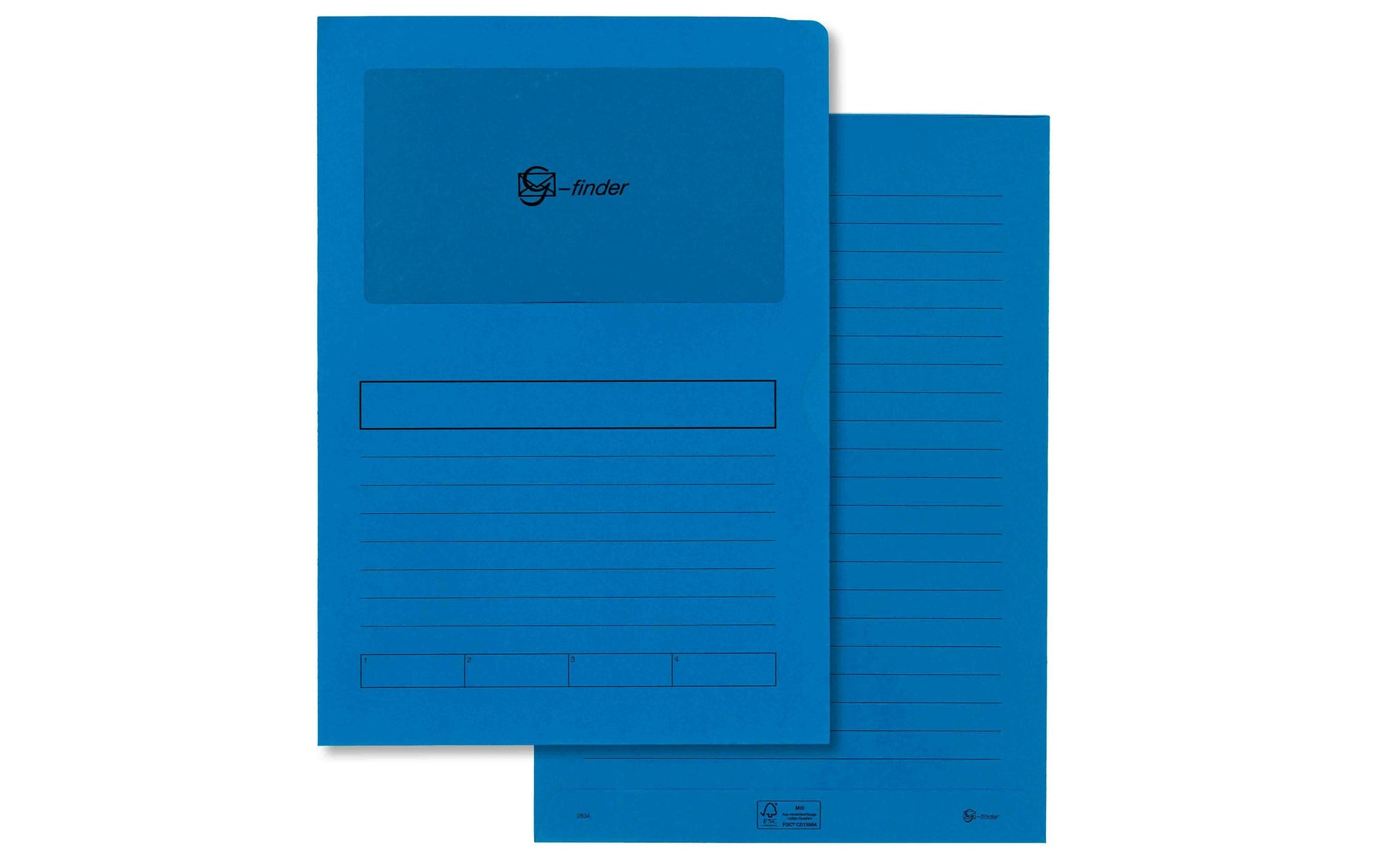 Goessler Sammelmappe für A4, Papier, Blau