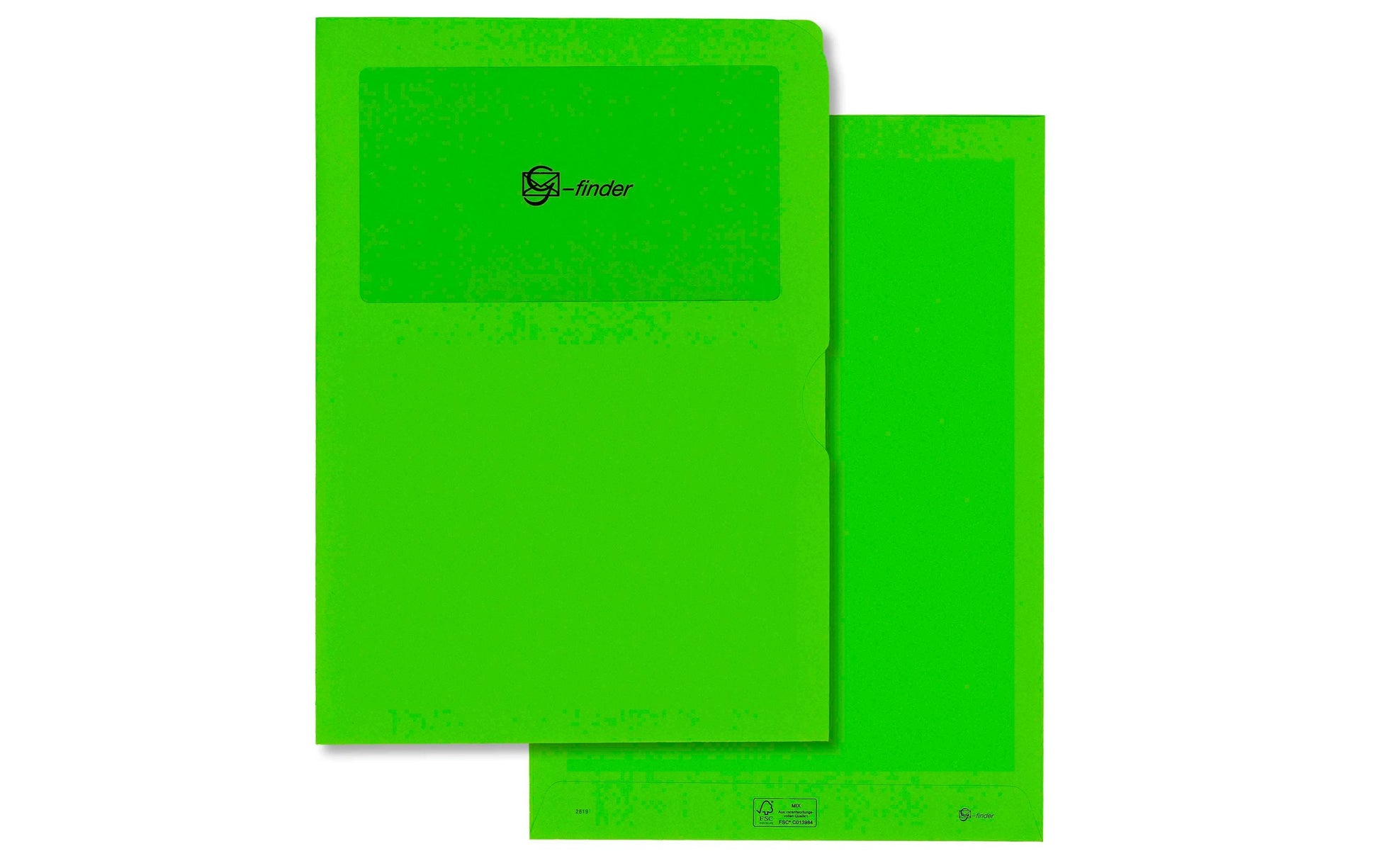 Goessler Gössler Couvert E4 (220 × 310 mm), mit Fenster, grün, 120 g/m² – 100 Stk.