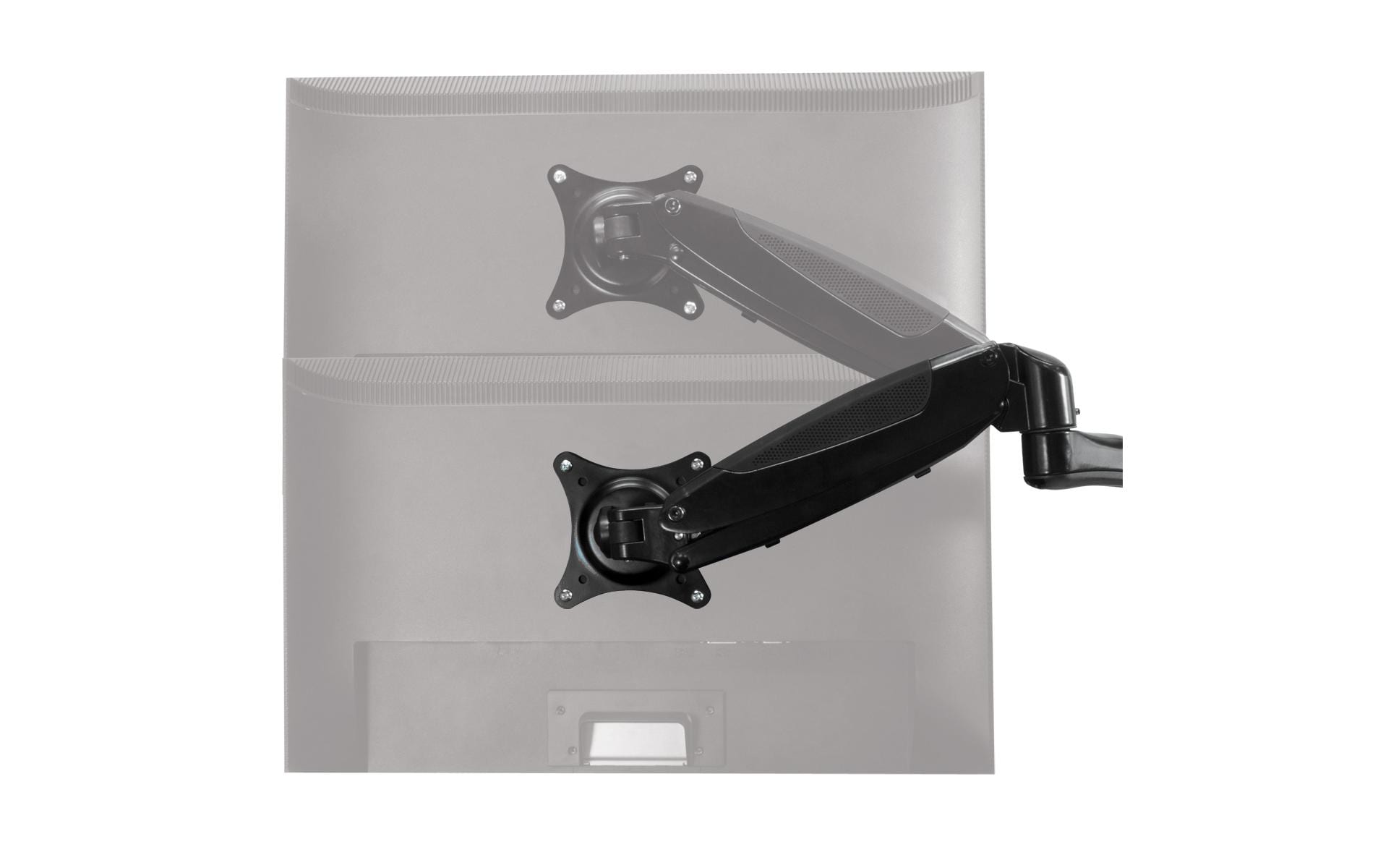 ARCTIC Tischhalterung – bis 43", VESA 100 × 100 mm, 8 kg, drehbar, schwarz