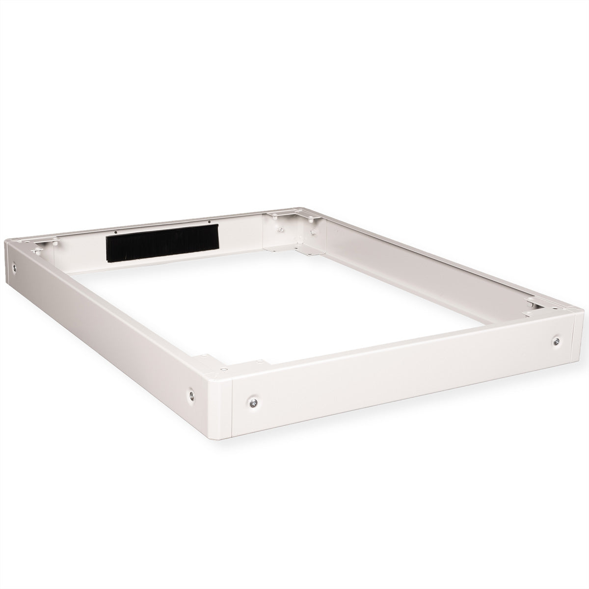 ROLINE Sockel, 19", für ROLINE Pro, ROLINE Basic, 800 × 1000 × 100 mm, Stahl, lichtgrau