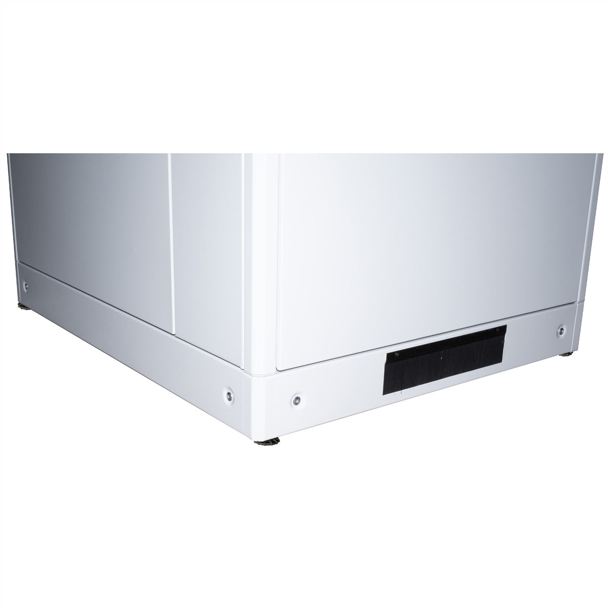 ROLINE Sockel, 19", für ROLINE Pro, ROLINE Basic, 800 × 1000 × 100 mm, Stahl, lichtgrau
