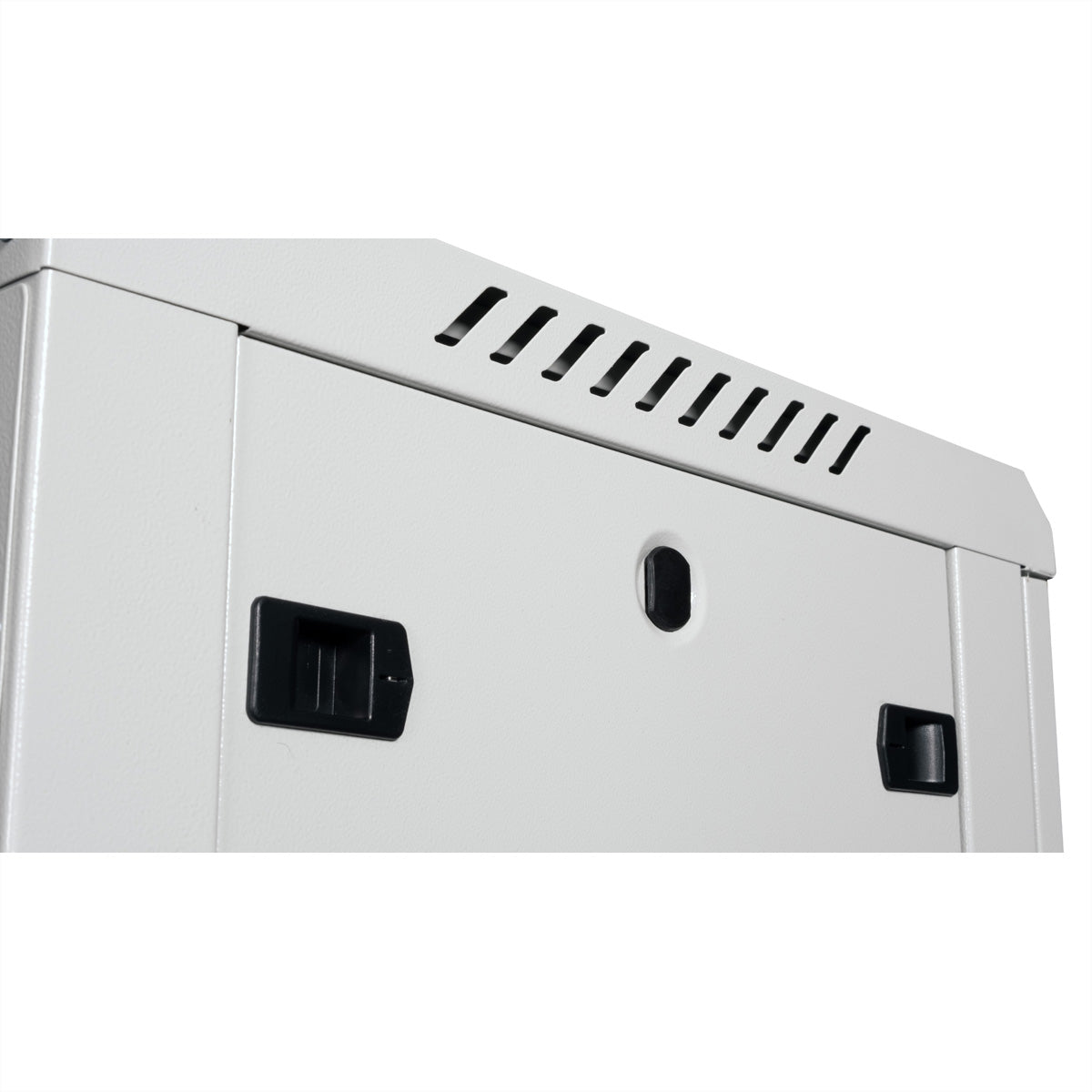 ROLINE Basic Plus – 19" Wandverteiler 15U, IP20, abschliessbar, 600 × 450 × 779 mm, lichtgrau, Stahl