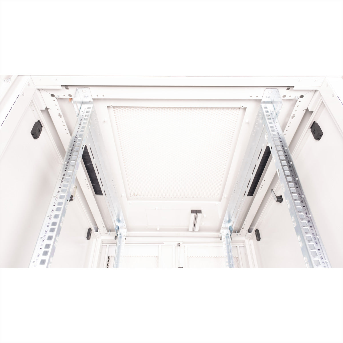 ROLINE Pro – 19" Netzwerkschrank 36U, IP20, abschliessbar, 800 × 1000 × 1705 mm, lichtgrau, Stahl
