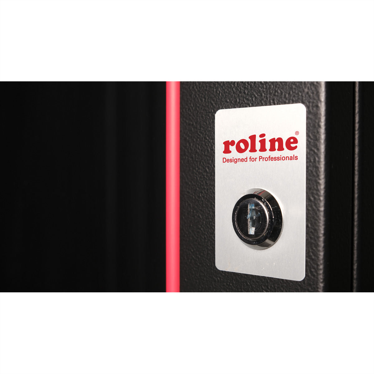 ROLINE Pro – 19" Wandverteiler 16U, IP20, abschliessbar, 600 × 600 × 818 mm, schwarz, Stahl