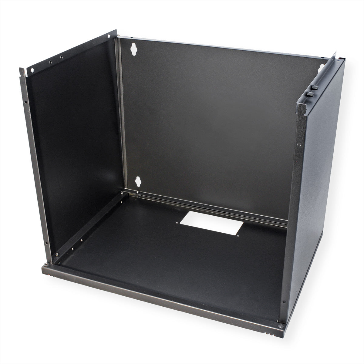 ROLINE Basic – 19" Wandverteiler 9U, IP20, abschliessbar, 540 × 400 × 460 mm, schwarz