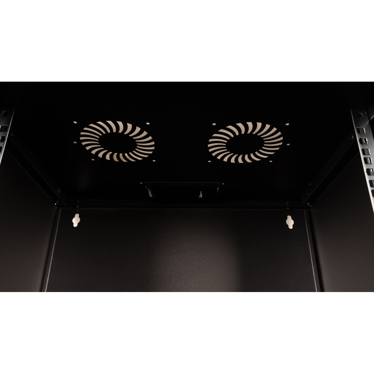 ROLINE Basic – 19" Wandverteiler 9U, IP20, abschliessbar, 540 × 400 × 460 mm, schwarz