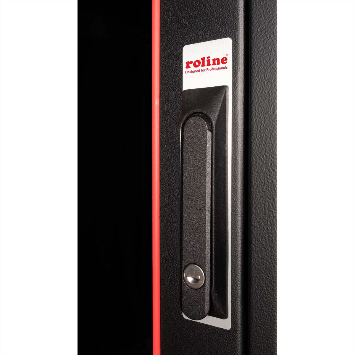 ROLINE Pro – 19" Netzwerkschrank 32U, IP20, abschliessbar, 800 × 800 × 1609 mm, schwarz, Stahl