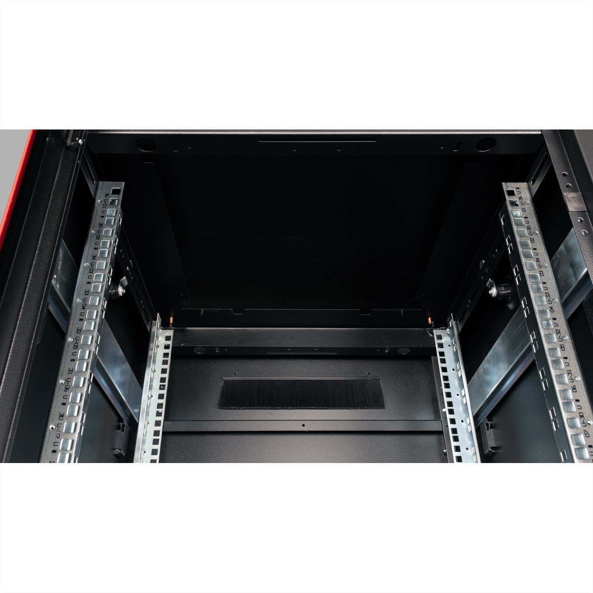 ROLINE Pro – 19" Netzwerkschrank 36U, IP20, abschliessbar, 600 × 800 × 1786 mm, schwarz, Stahl
