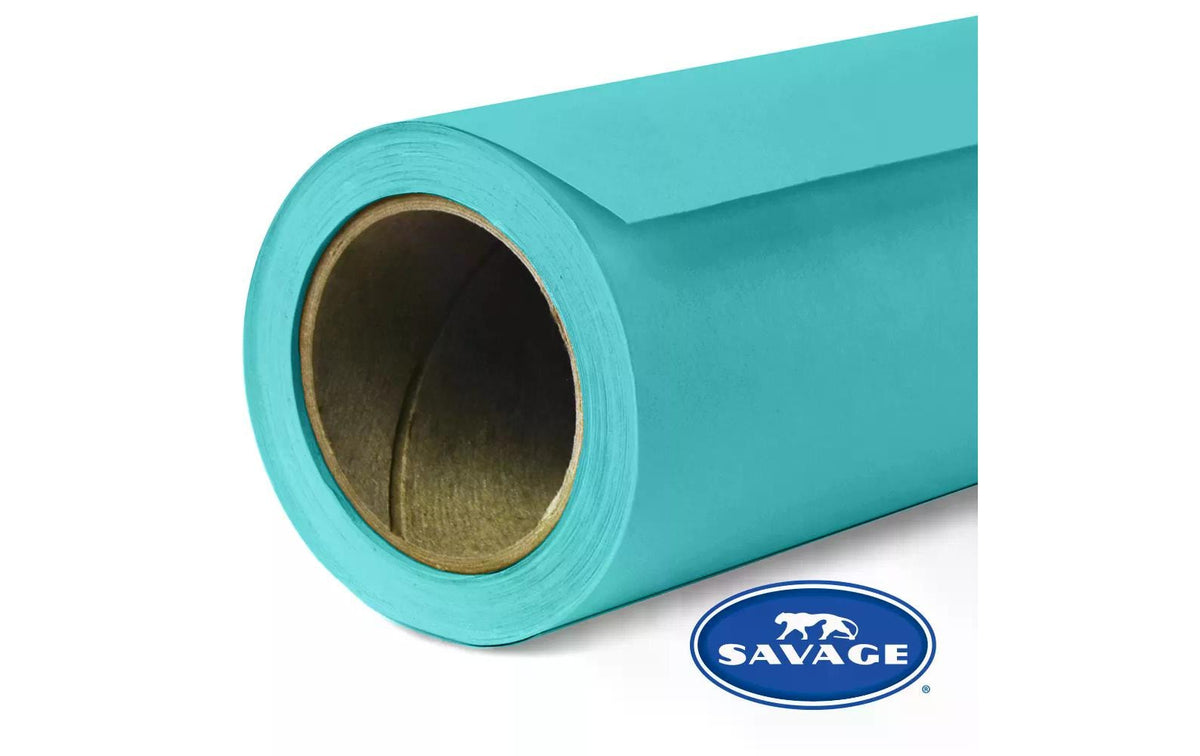 Savage Universal Savage Hintergrundpapier – 1,35 × 11 m, 145 g – Baby Blue