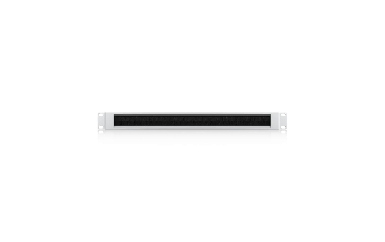 Ubiquiti UACC-RACK-PANEL-BRUSH-1U – Bürstenleiste, 1U, Schwarz/Stahl