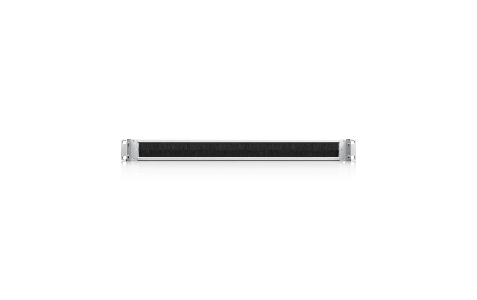 Ubiquiti UACC-RACK-PANEL-BRUSH-1U – Bürstenleiste, 1U, Schwarz/Stahl