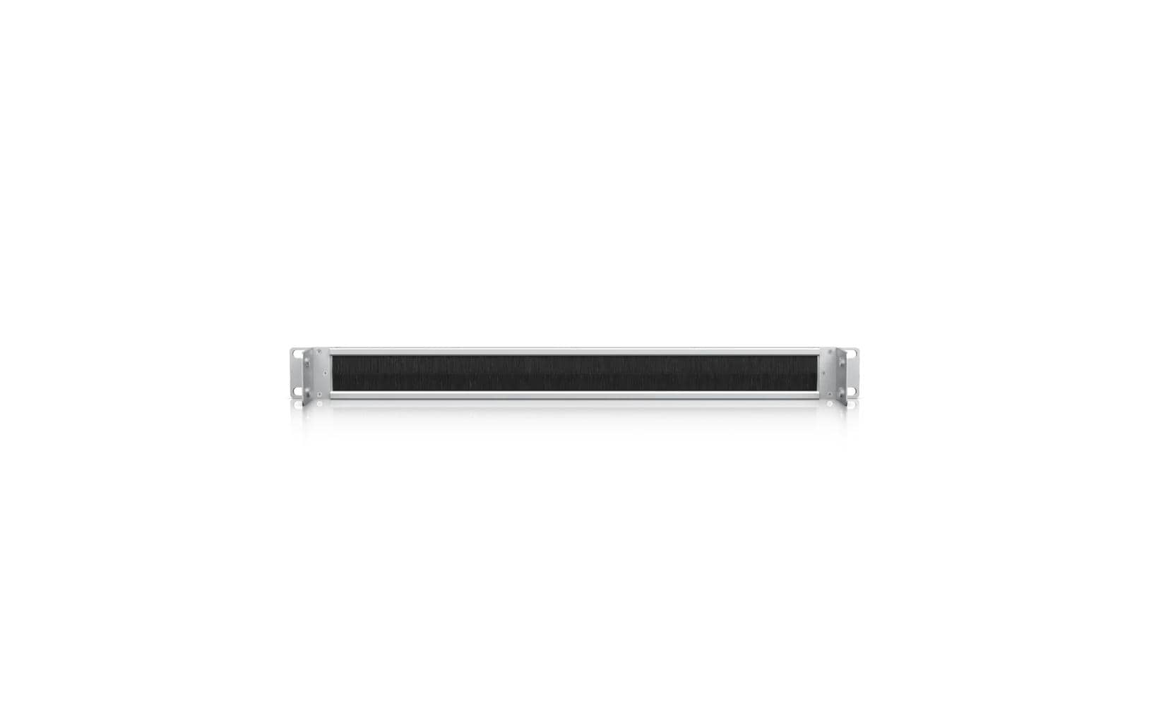 Ubiquiti UACC-RACK-PANEL-BRUSH-1U – Bürstenleiste, 1U, Schwarz/Stahl