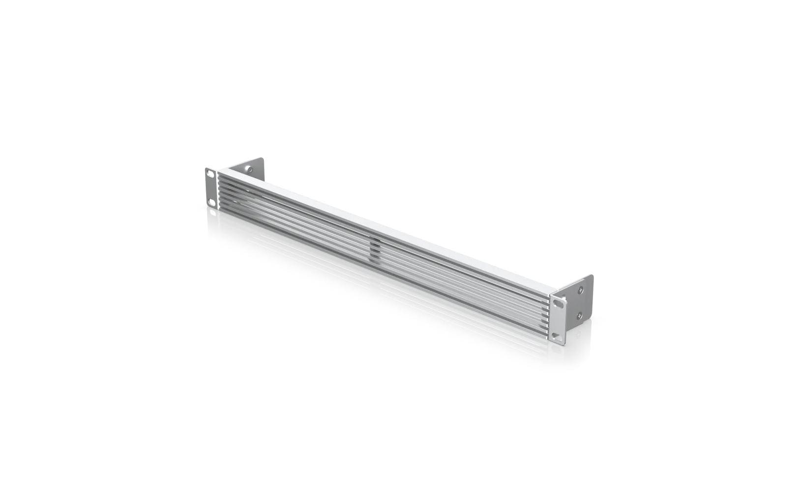 Ubiquiti UACC-RACK-PANEL-VENTED-1U – Belüftete Blindplatte – 19" Rack, 1U, Montageset, Stahl