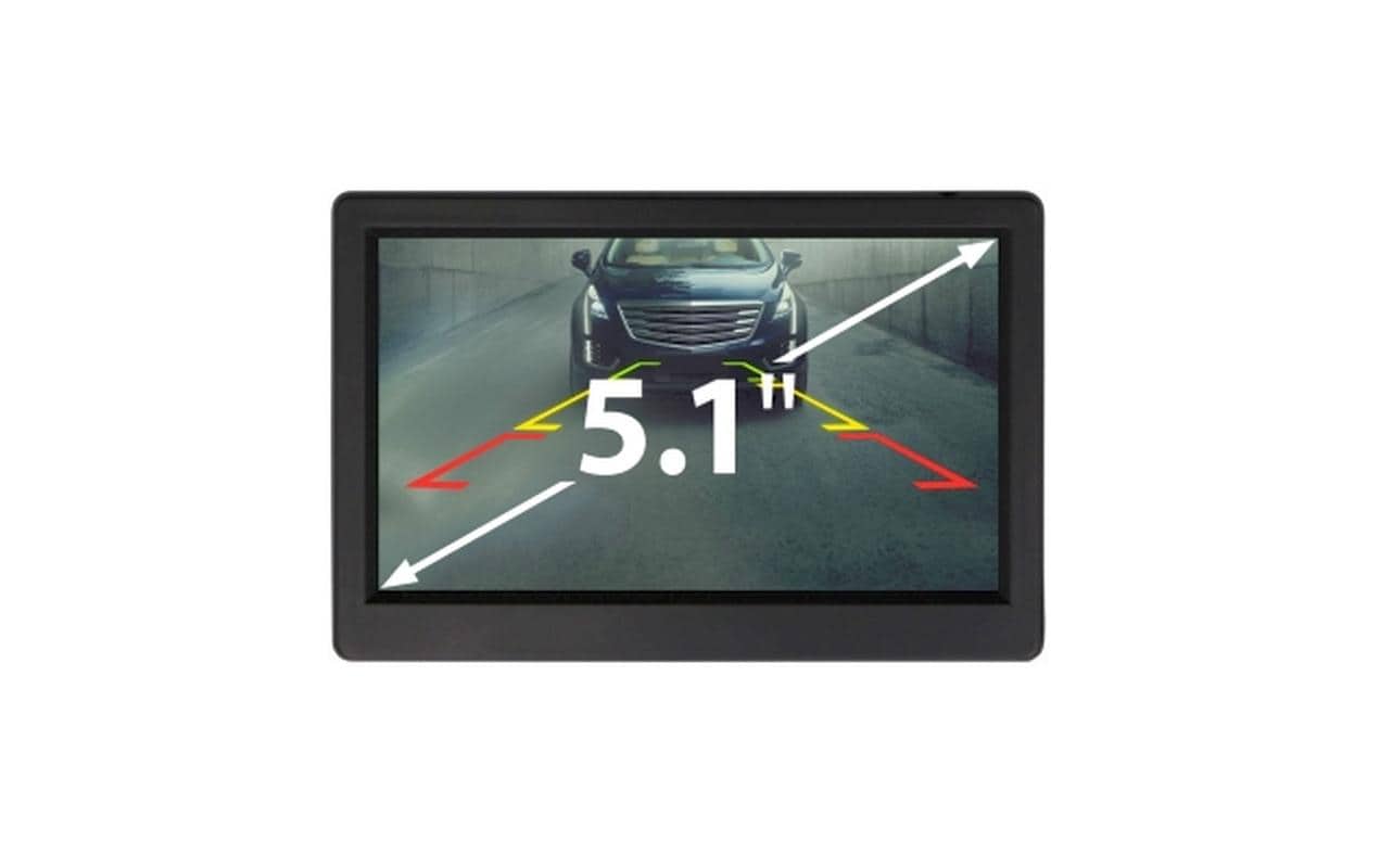 Blaupunkt RVM 5.1 Rückfahrmonitor – 5-Kanal – Schwarz