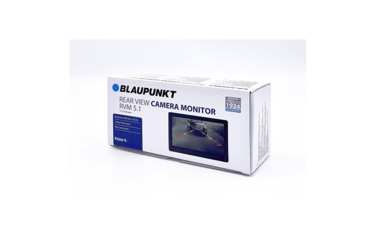 Blaupunkt RVM 5.1 Rückfahrmonitor – 5-Kanal – Schwarz