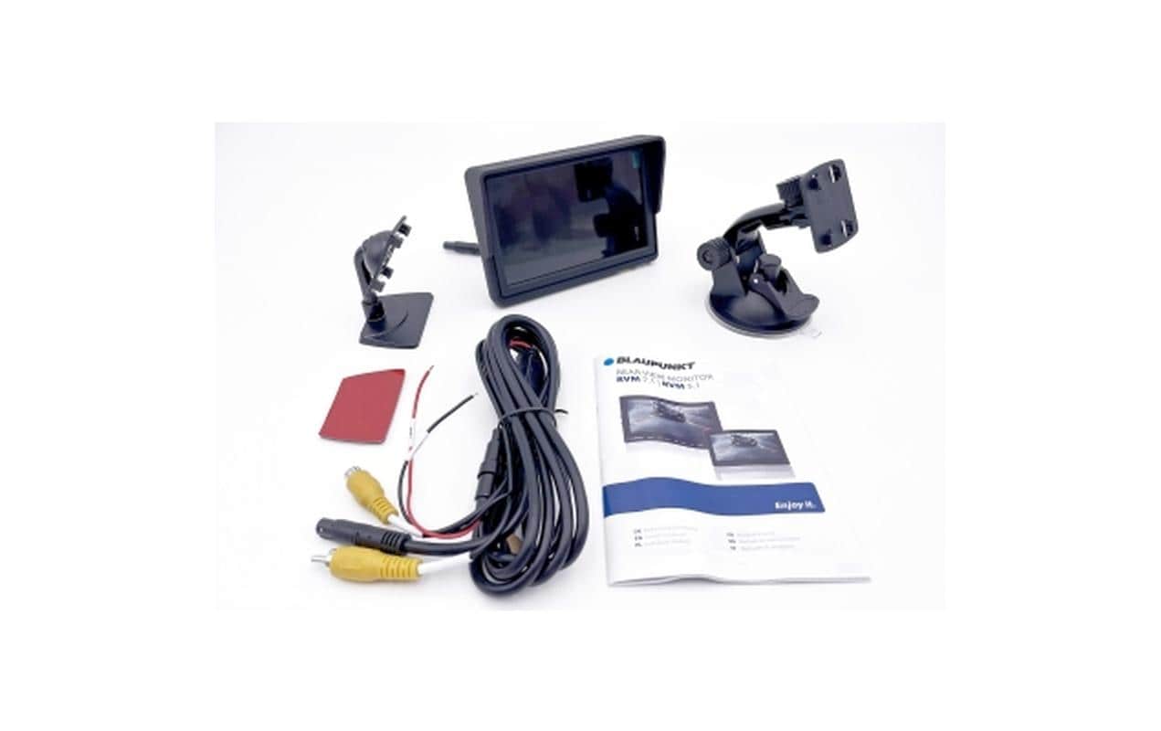 Blaupunkt RVM 5.1 Rückfahrmonitor – 5-Kanal – Schwarz