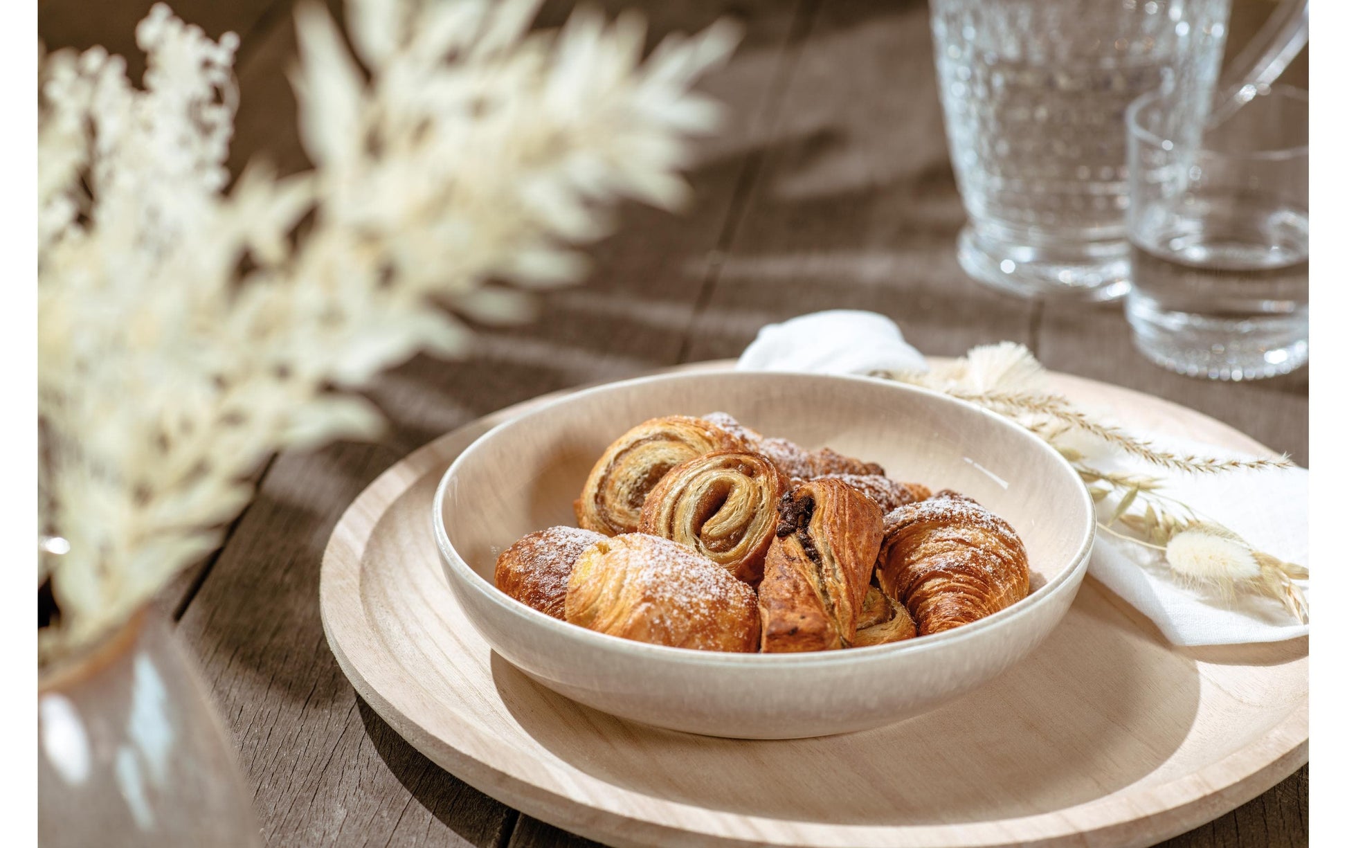 Villeroy & Boch Perlemor Pastateller – Porzellan, Beige, 6 Stück