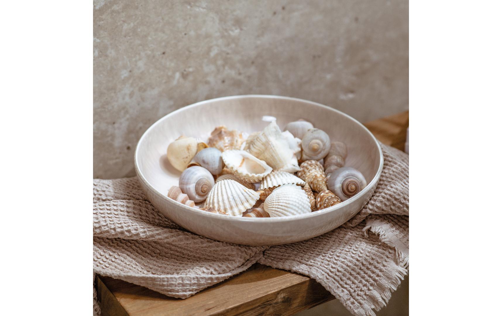 Villeroy & Boch Perlemor Pastateller – Porzellan, Beige, 6 Stück