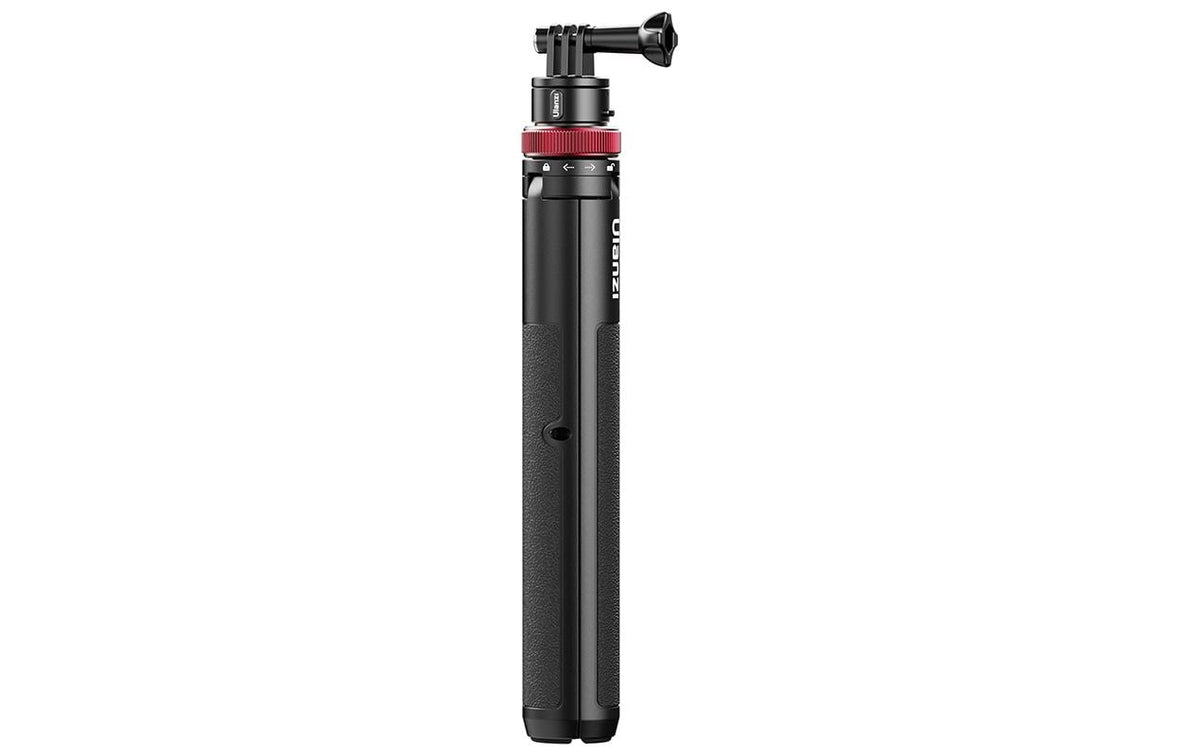 Ulanzi Go-Quick II Stativ – 140 cm (max), 48,5 cm (min), 3-Bein, 1/4" – ABS/Aluminium – für Action-Cams