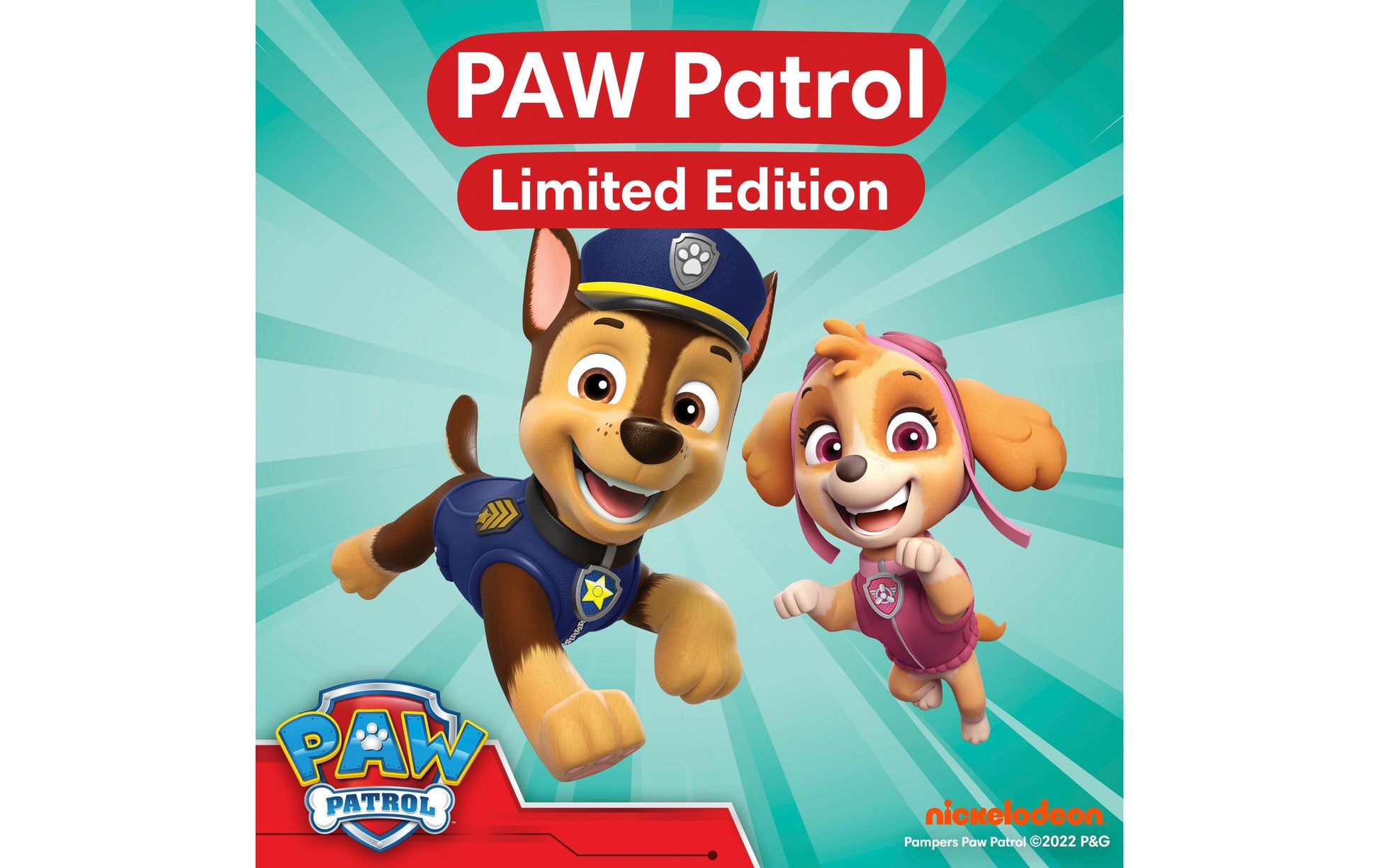 Pampers Windelhosen Paw Patrol – Grösse 6 – 138 Stk