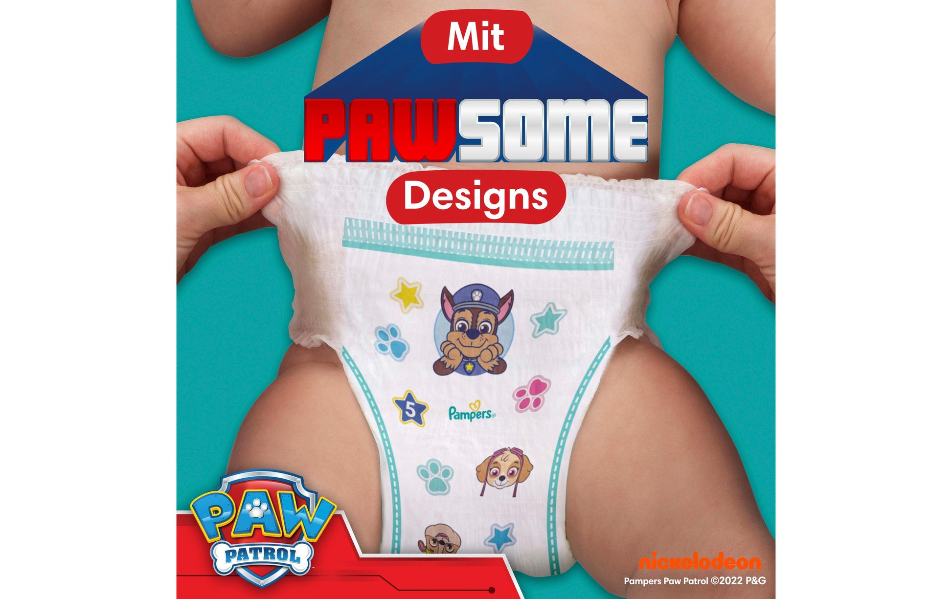 Pampers Baby Dry Pants Grösse 4 – 9–15 kg – 180 Stk