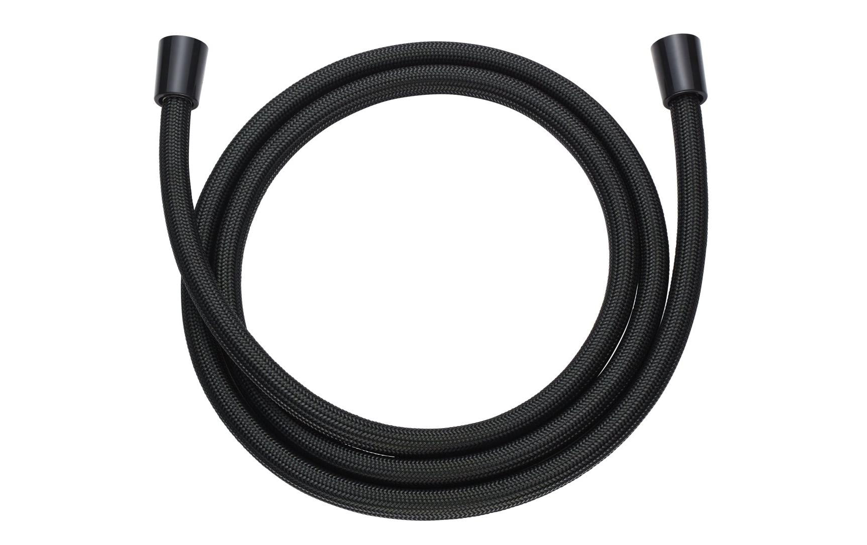 Diaqua CHROMALUX Zero Brauseschlauch – 180 cm, Kunststoff, Anschluss 1/2", Schwarz