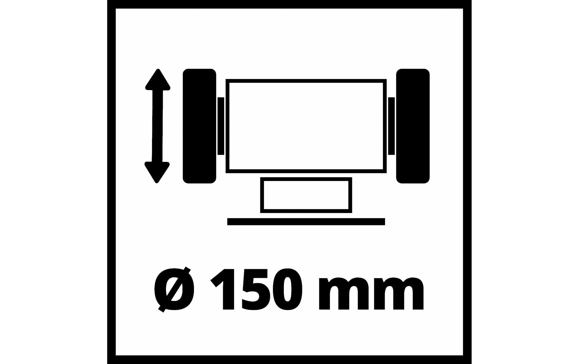 Einhell TC-BG 150 Doppelschleifer – 110 W