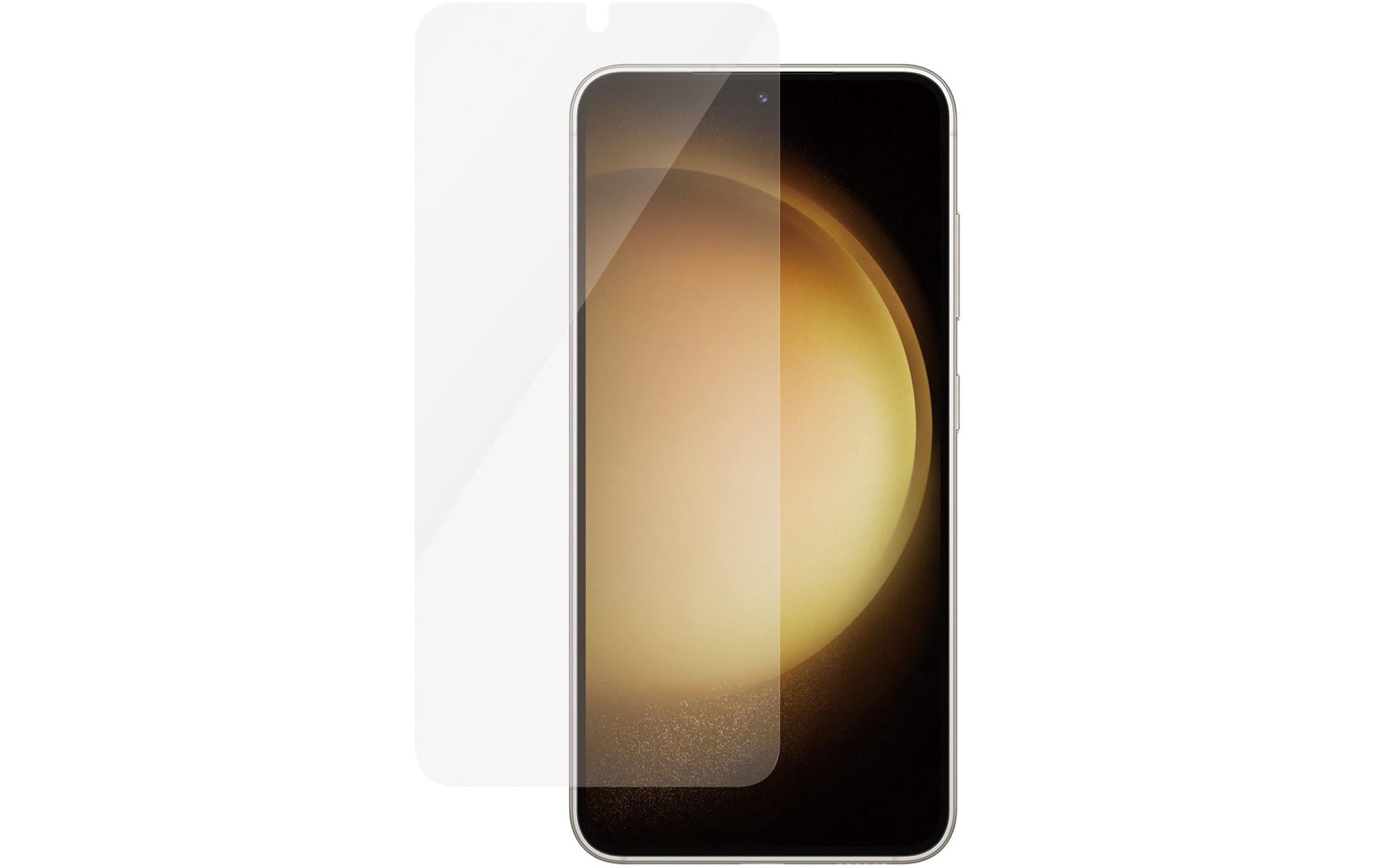 PanzerGlass Displayschutzglas Ultra-Wide Fit – für Samsung Galaxy S23, kratzresistent, stossresistent, Hartglas