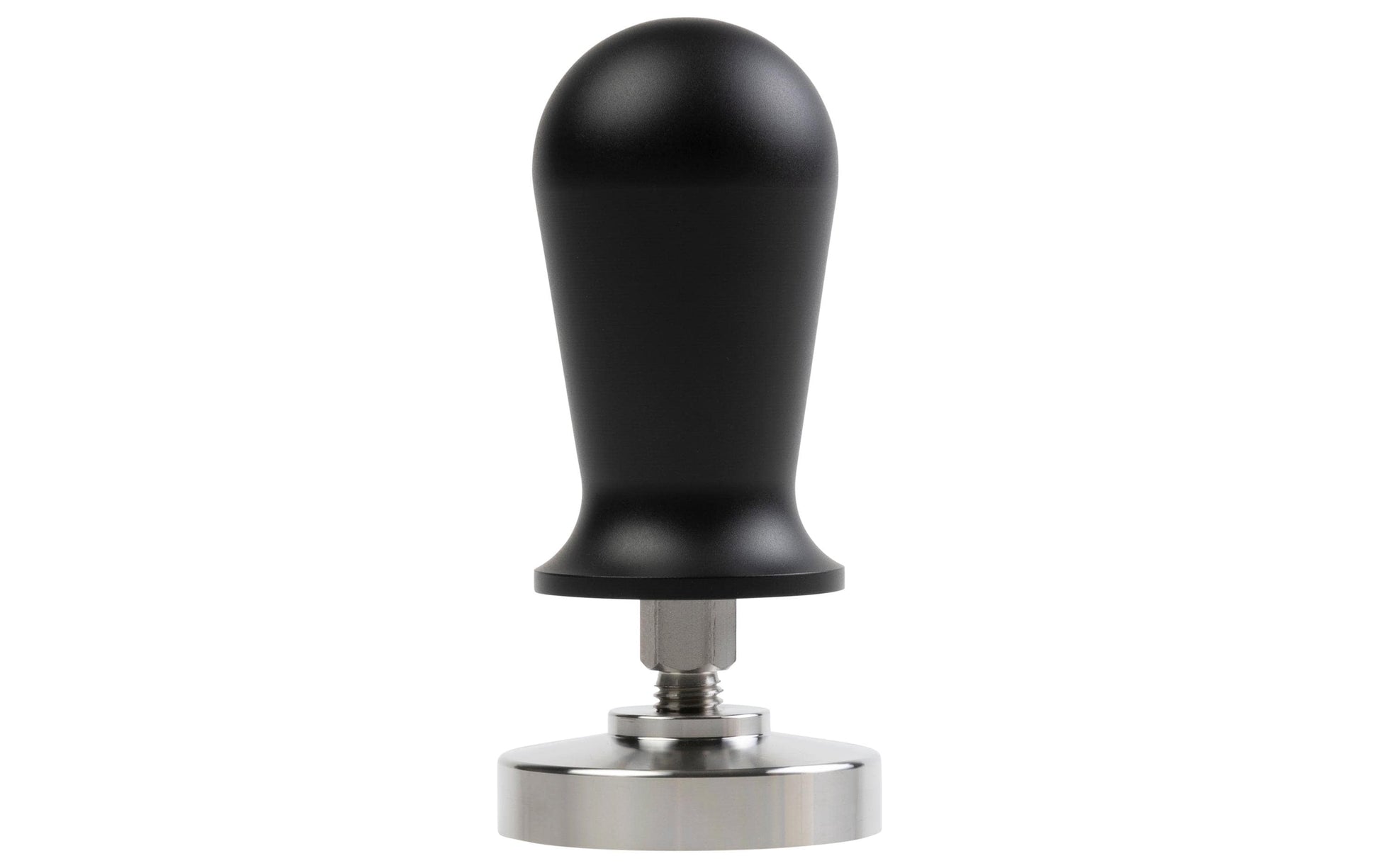 Furber. Furber – Stampfer Feder – Ø 5,8 cm, Edelstahl, Schwarz – für Siebträger
