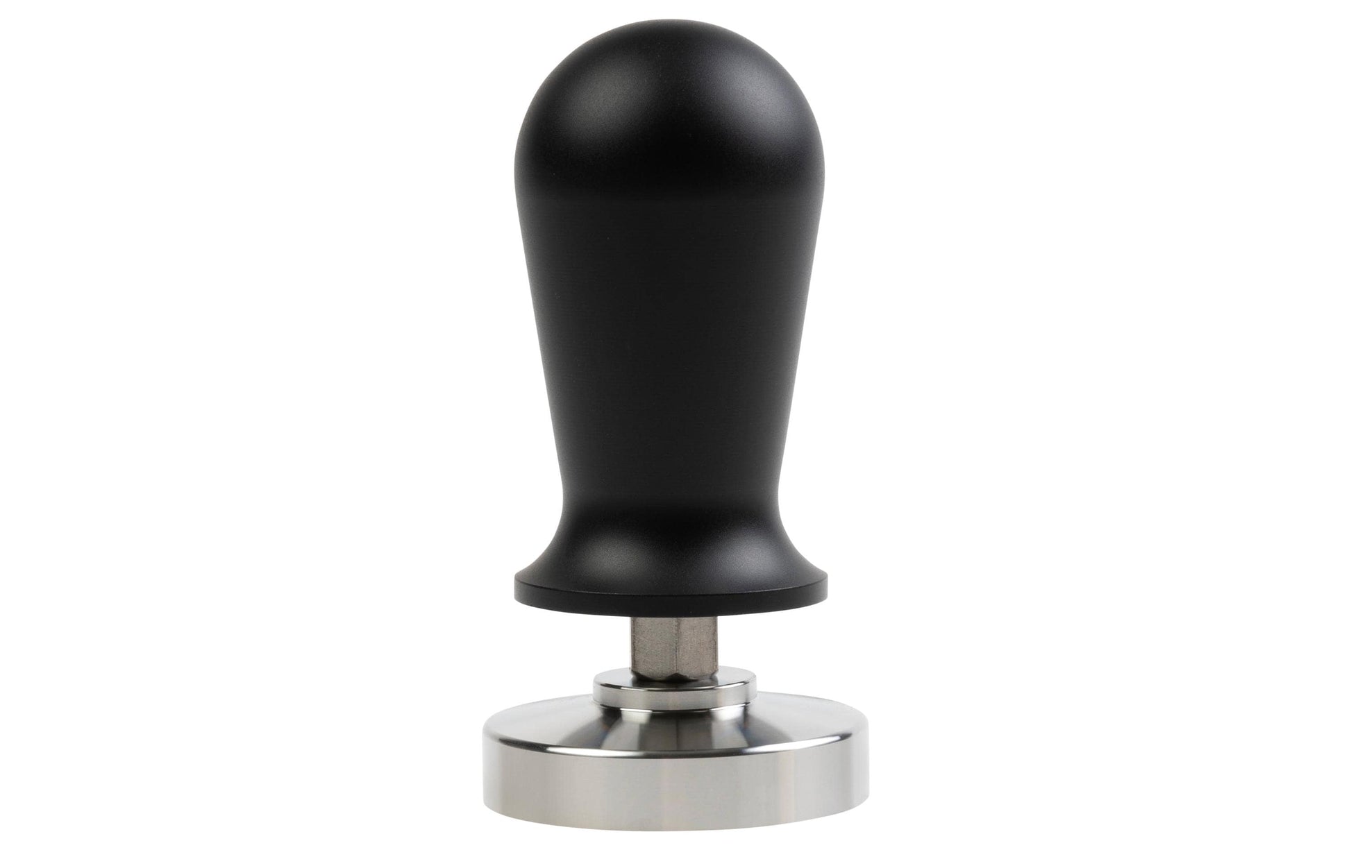 Furber. Furber – Tamper Ø 5,1 × 10,5 cm, Edelstahl, Schwarz/Silber, für universelle Siebträger