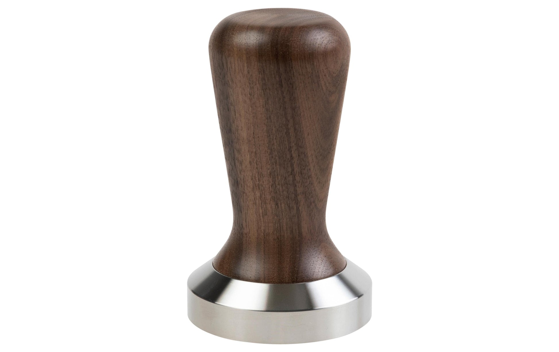 Furber. Furber – Stampfer – Ø 5,1 cm – für Kaffeemaschinen, Walnussholz/Edelstahl